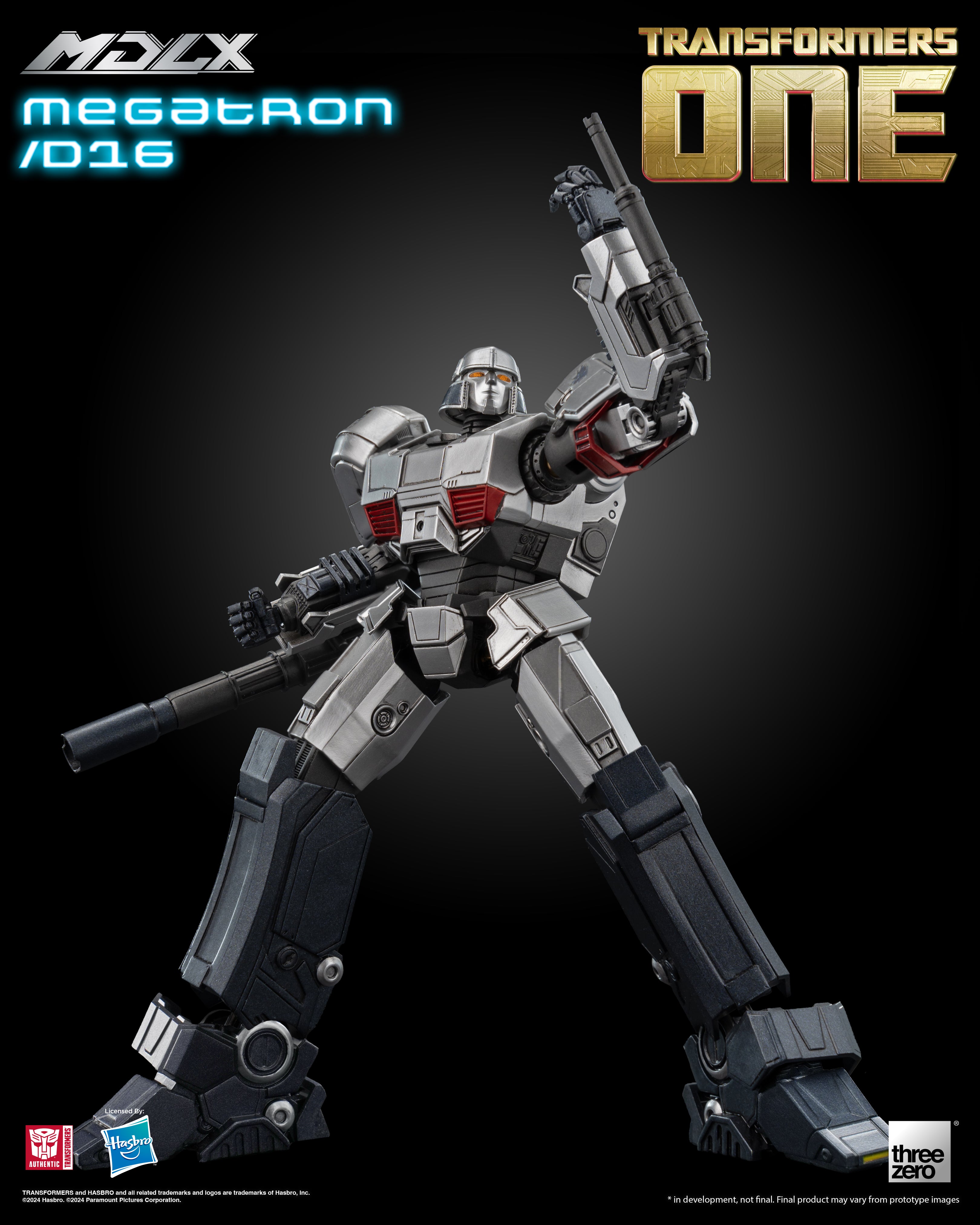 Threezero Mdlx Series: Transformers One - Megatron Escala 1/6