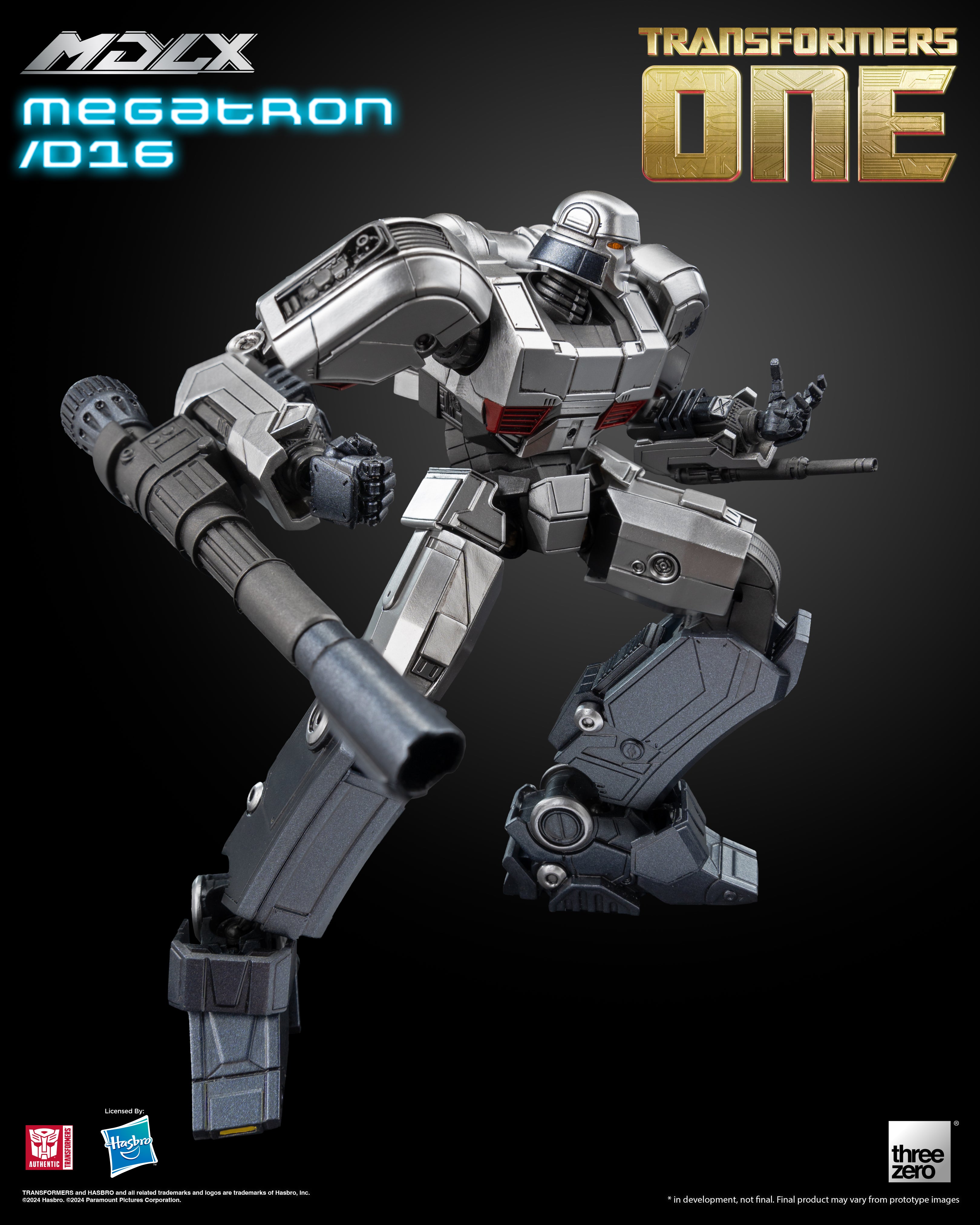 Threezero Mdlx Series: Transformers One - Megatron Escala 1/6