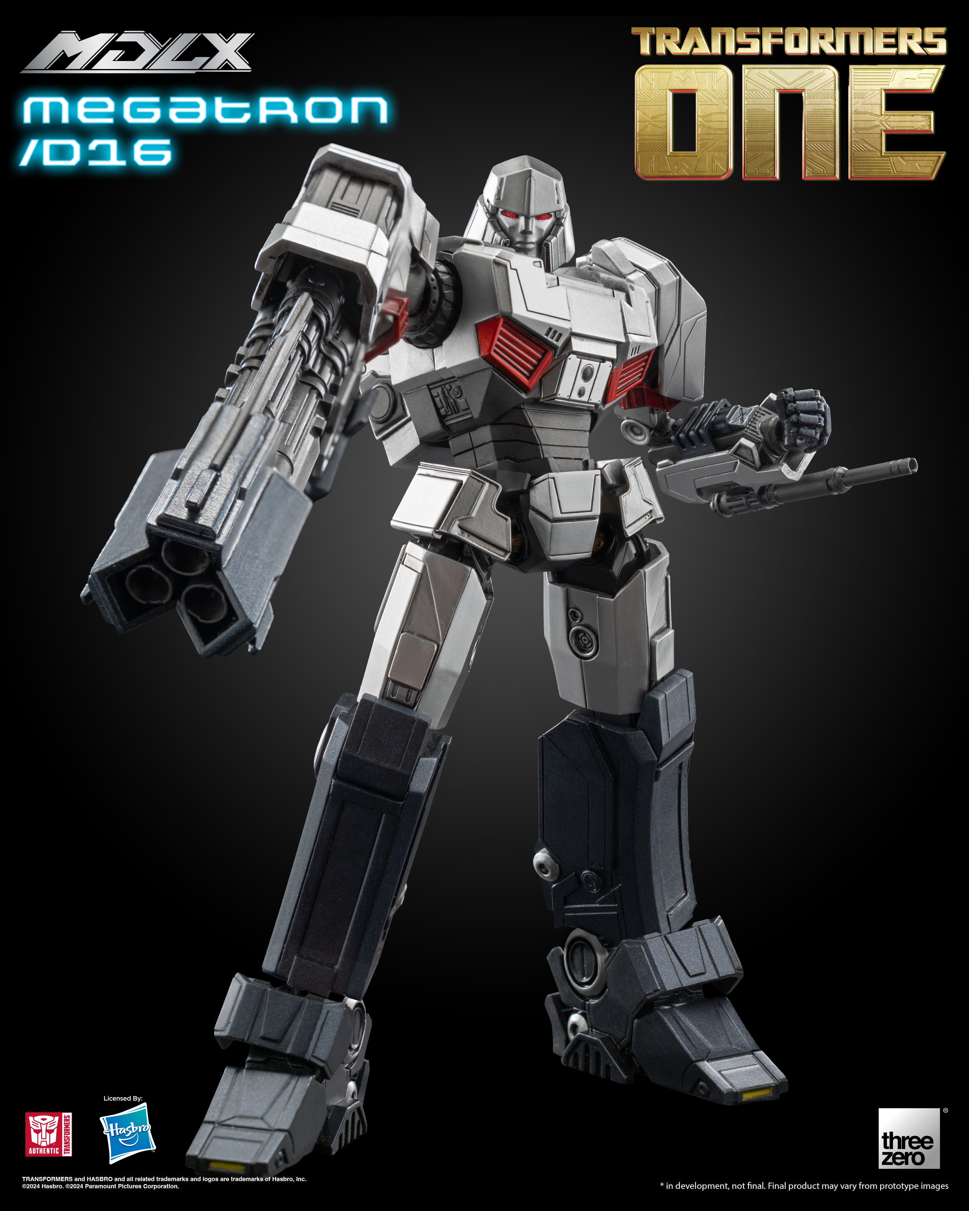 Threezero Mdlx Series: Transformers One - Megatron Escala 1/6