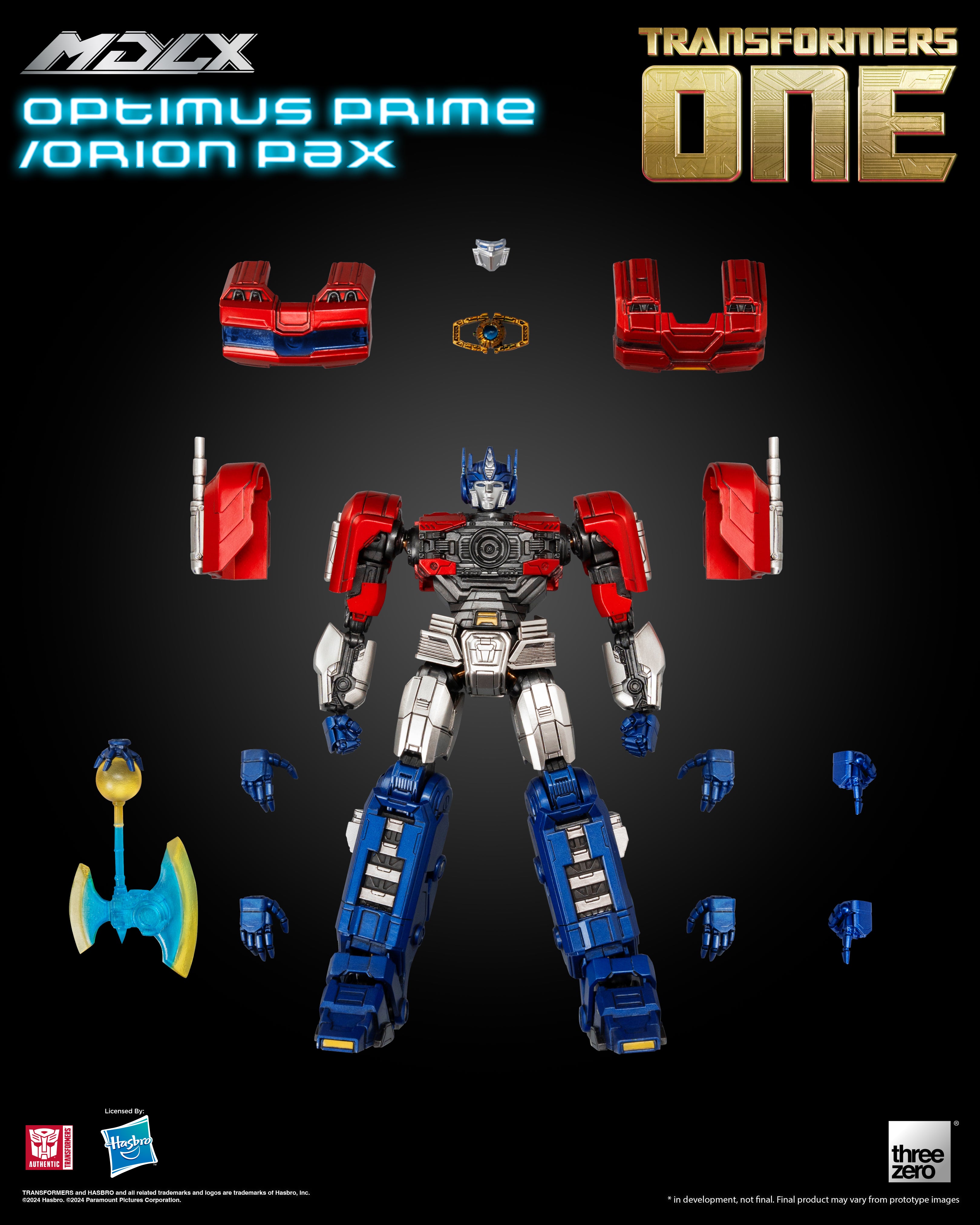 Threezero Mdlx Series: Transformers One - Optimus Prime Orion Pax