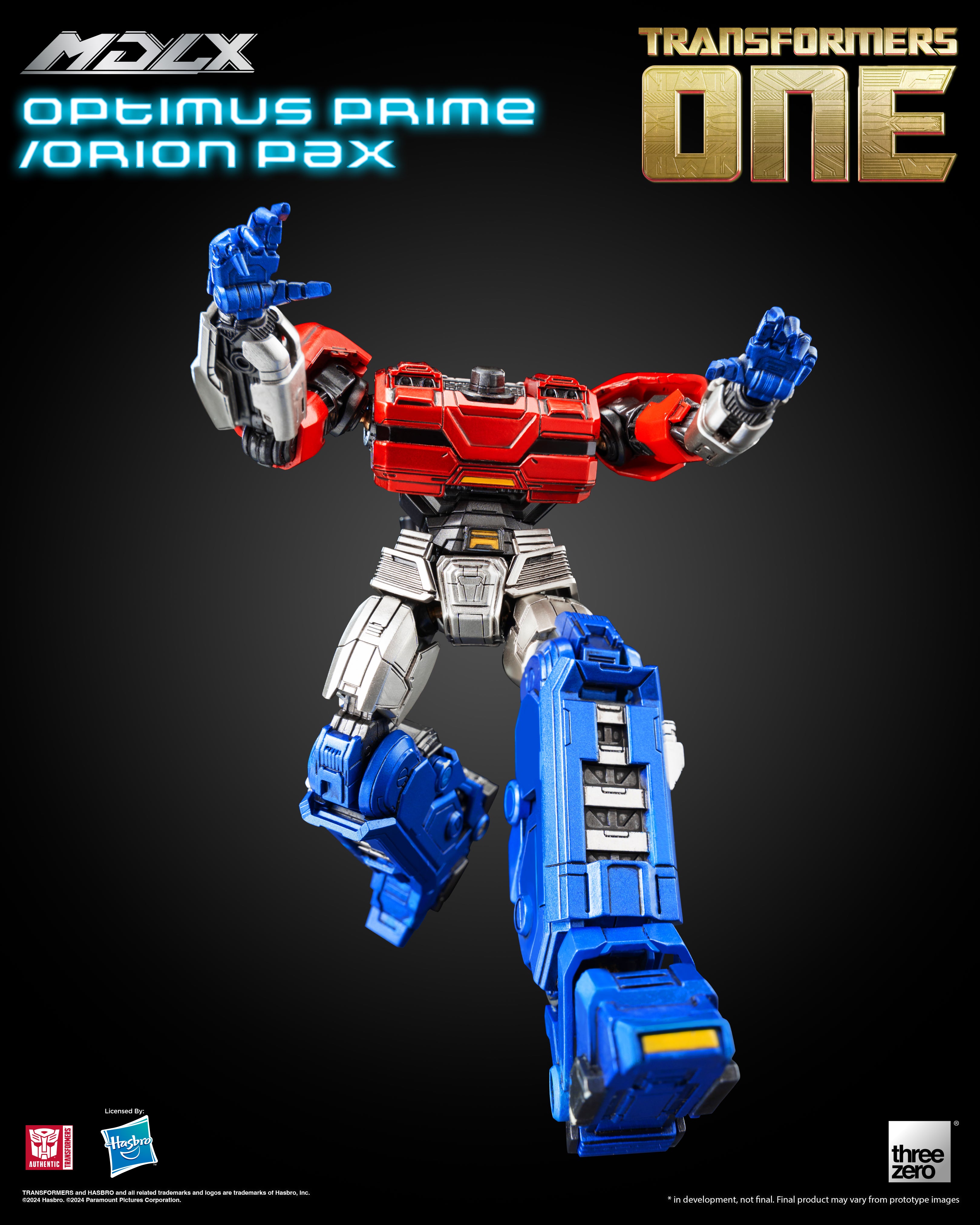 Threezero Mdlx Series: Transformers One - Optimus Prime Orion Pax