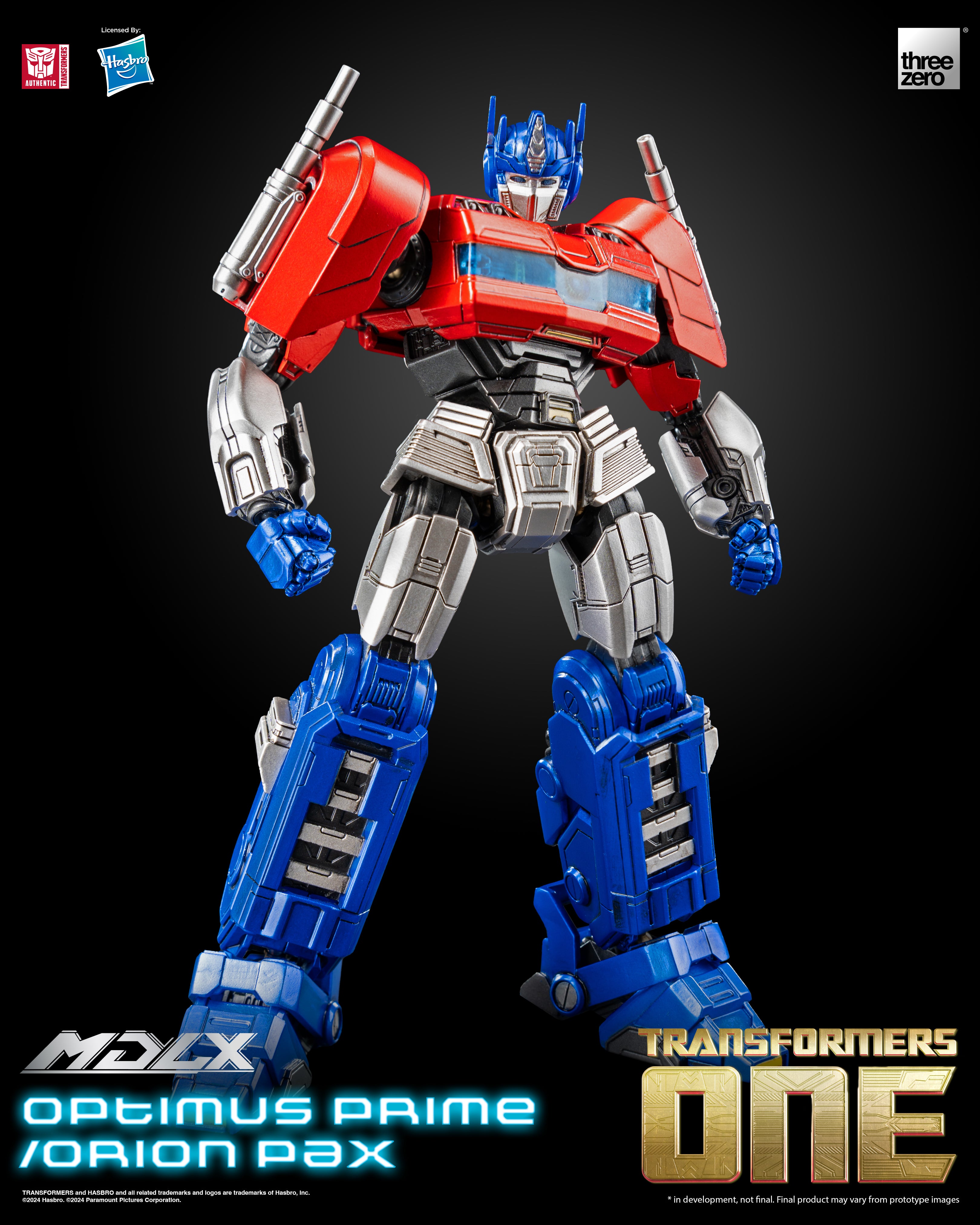 Threezero Mdlx Series: Transformers One - Optimus Prime Orion Pax