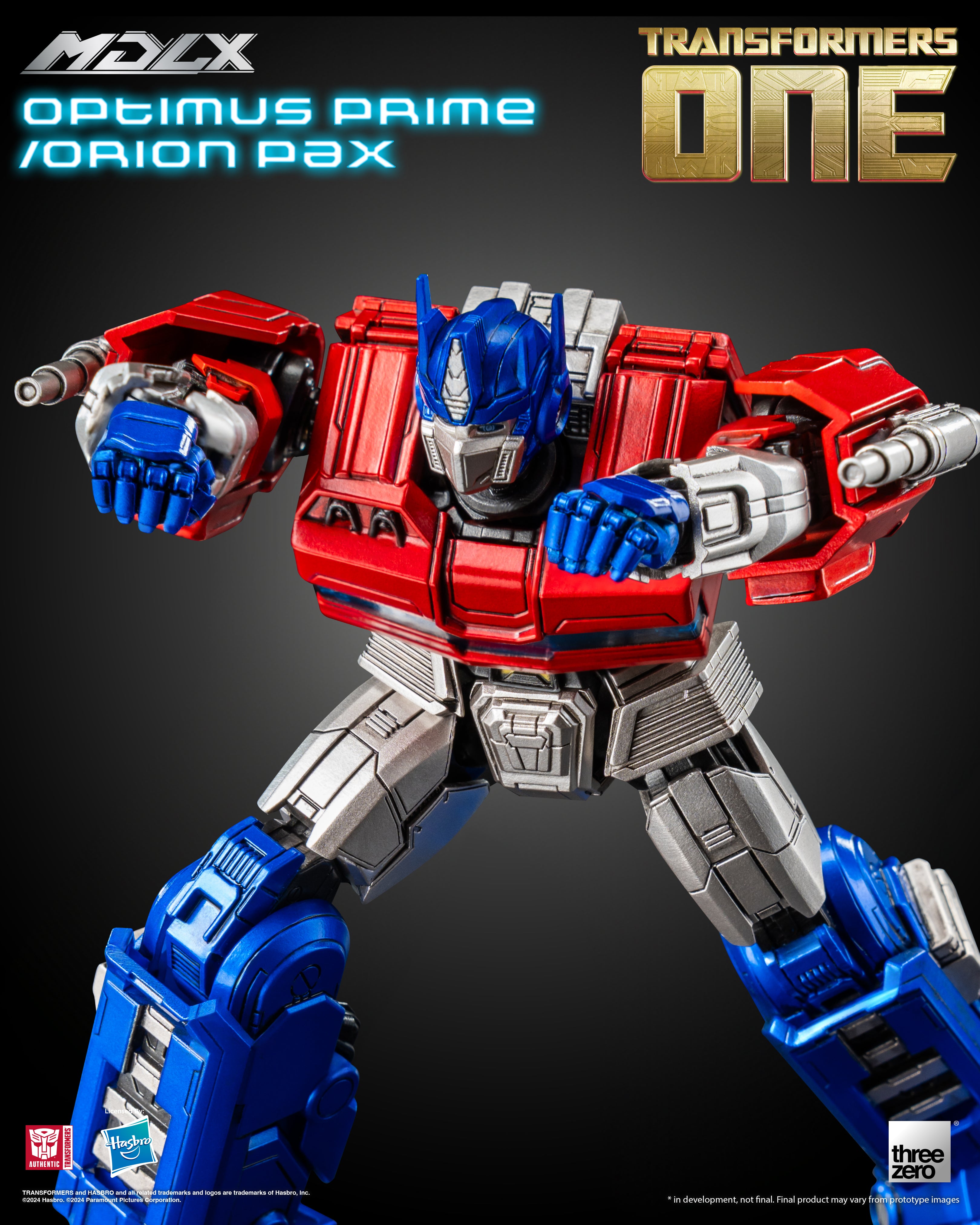 Threezero Mdlx Series: Transformers One - Optimus Prime Orion Pax