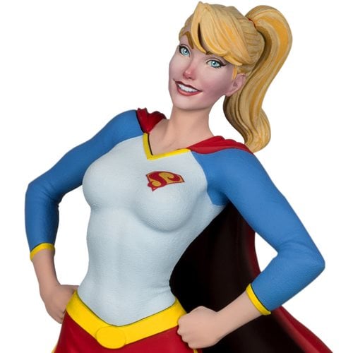 Mcfarlane Dc Direct: Dc Cover Girls - Supergirl By J Scott Campbell Resina Escala 1/8