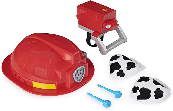 Paw Patrol: Paw Patrol Lanzador y Casco Hero Up Pup - Marshall