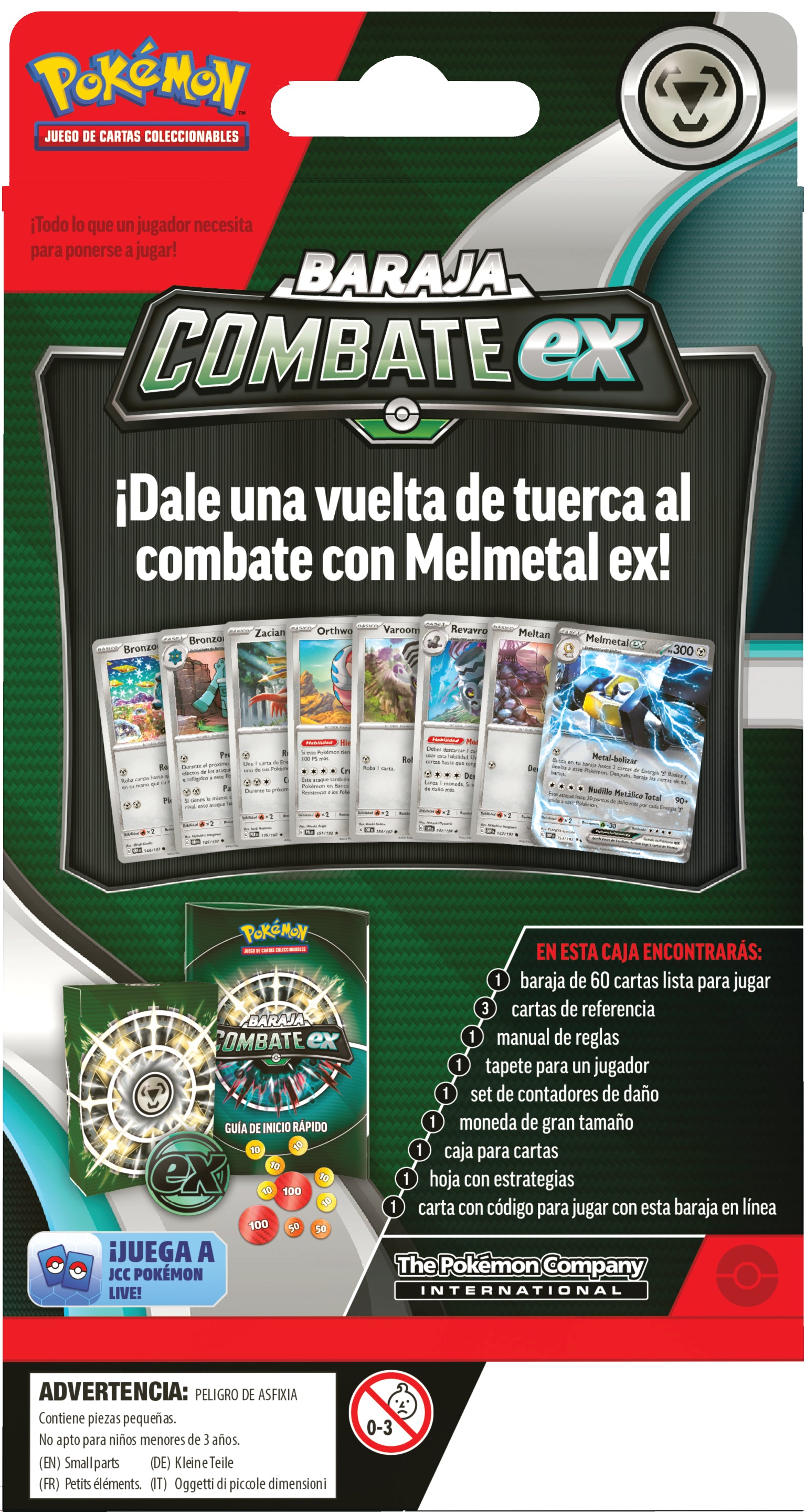 Pokemon TCG: Melmetal Ex Battle Deck En Ingles