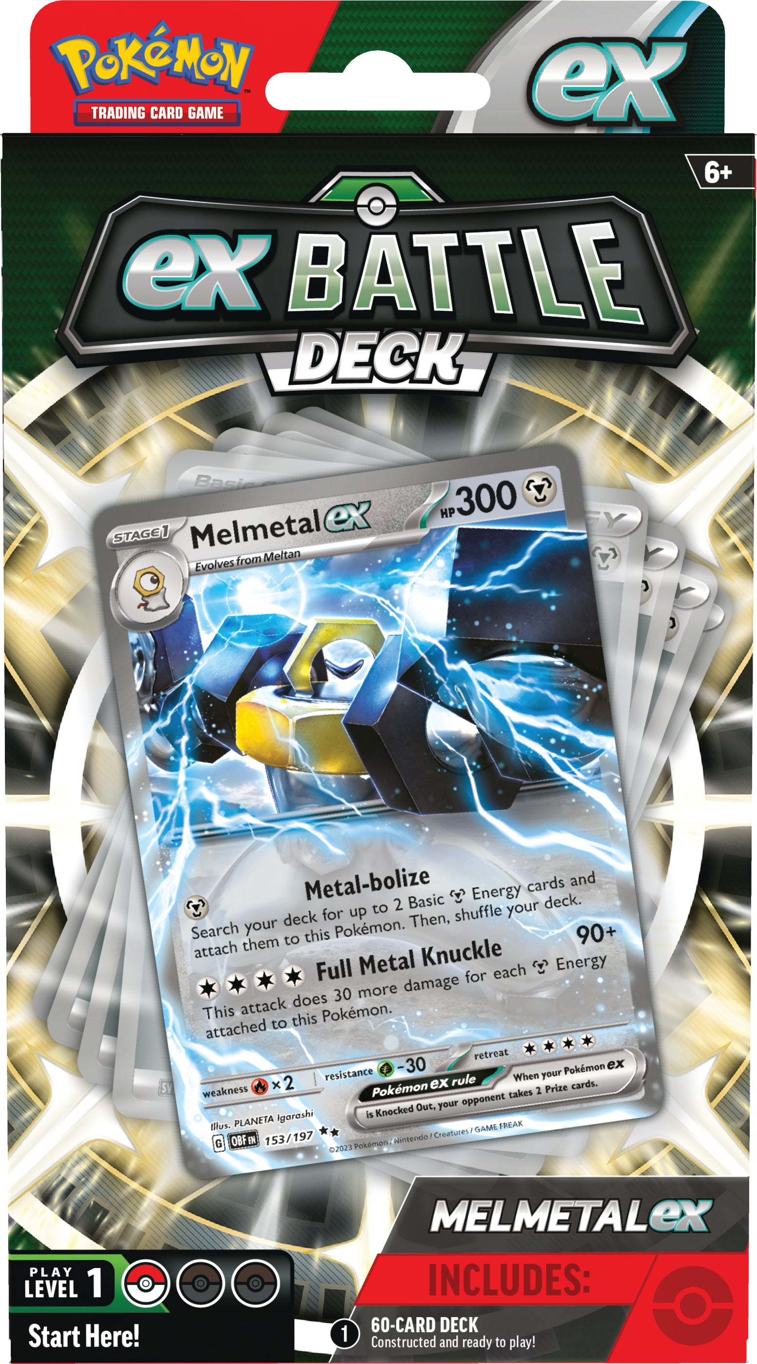 Pokemon TCG: Melmetal Ex Battle Deck En Ingles