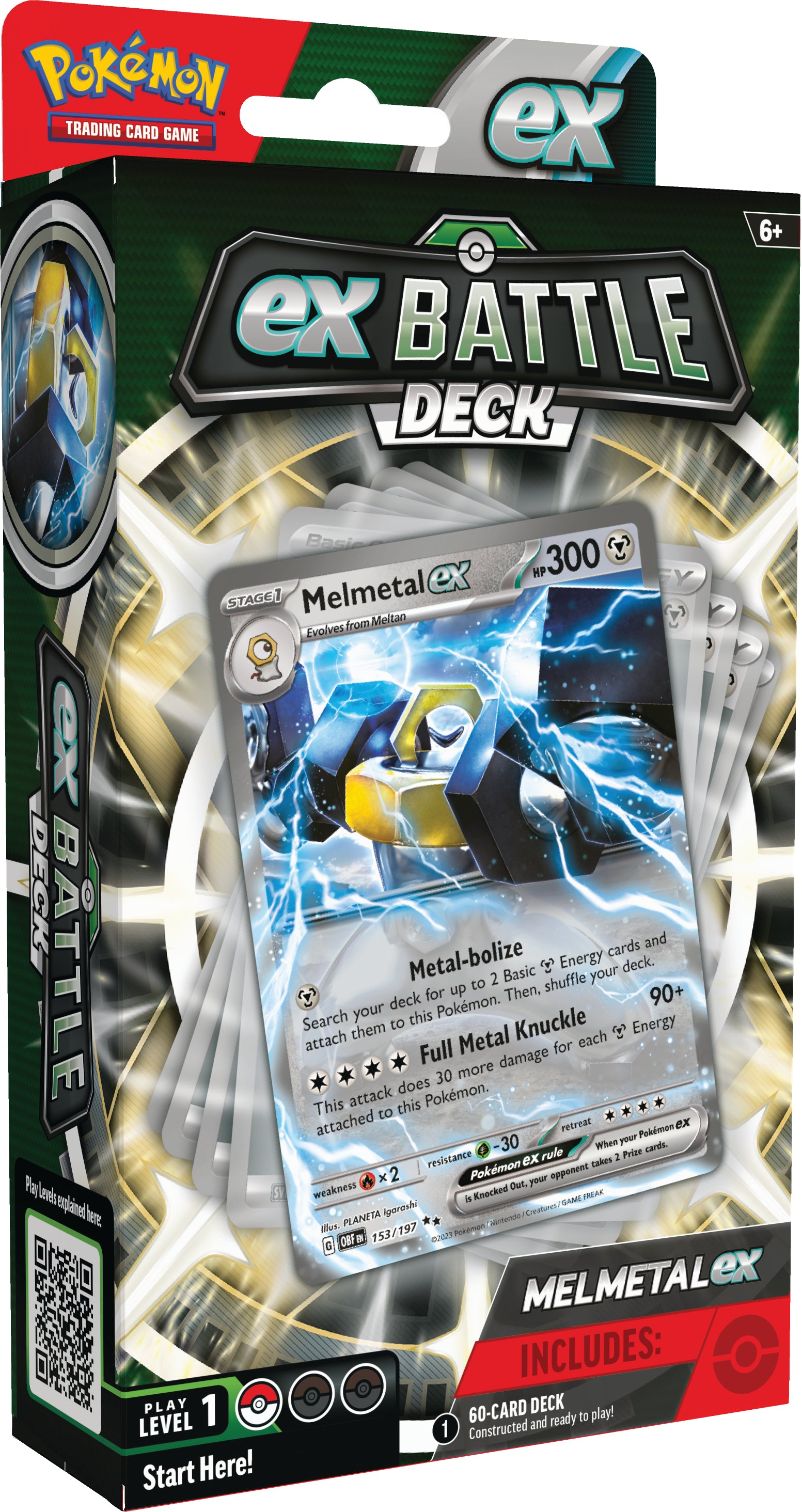 Pokemon TCG: Melmetal Ex Battle Deck En Ingles