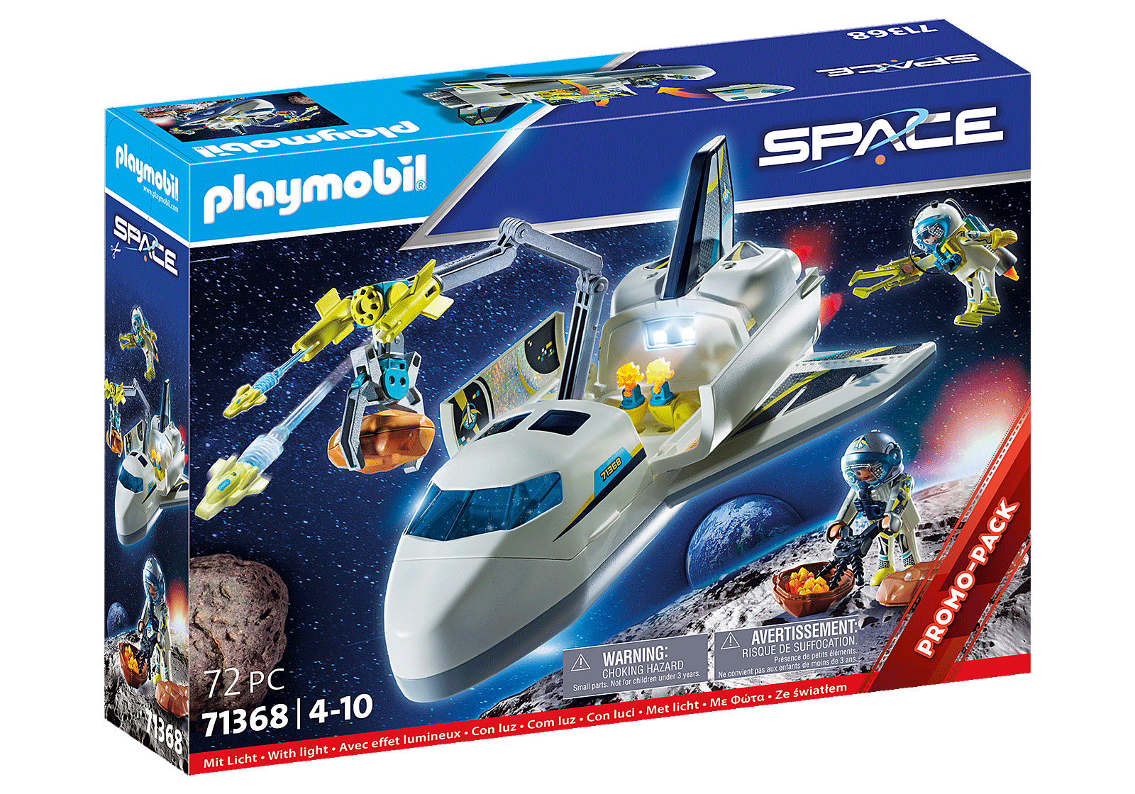 Playmobil Space Promo Pack: Mision Espacio Lanzadera 71368