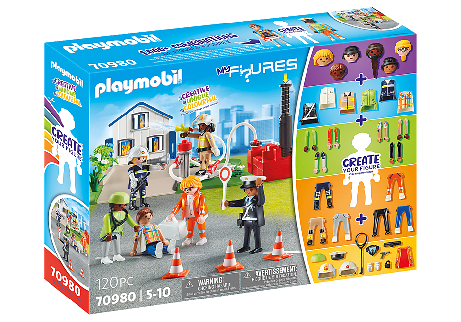 Playmobil my Figures: Mision de rescate 70980