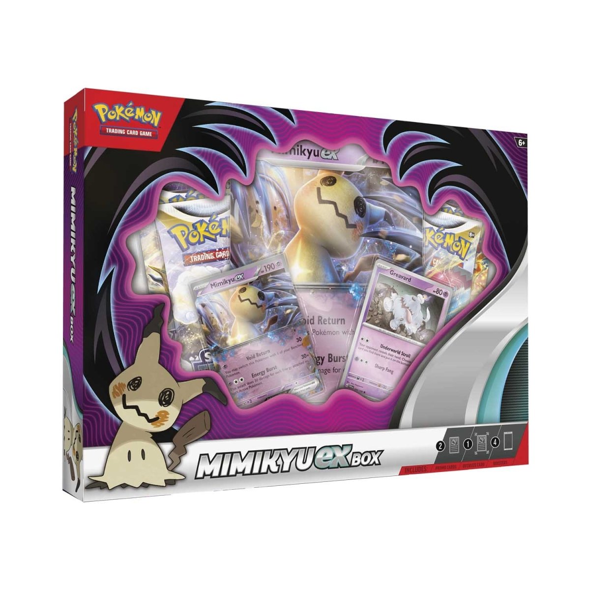 Pokemon TCG: Mimikyu Ex Box En Español