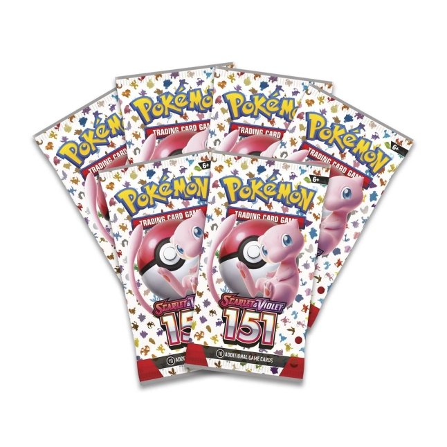 Pokemon TCG Escarlata y Purpura: 151 - Booster Bundle 6 Pack En Español