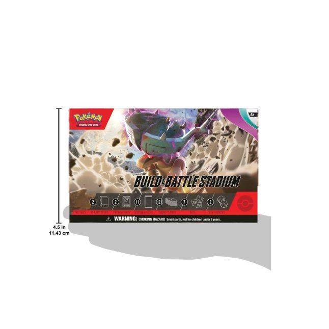 Pokemon TCG Scarlet & Violet: Paldea Evolved - Build & Battle Stadium Ting-Lu En Ingles