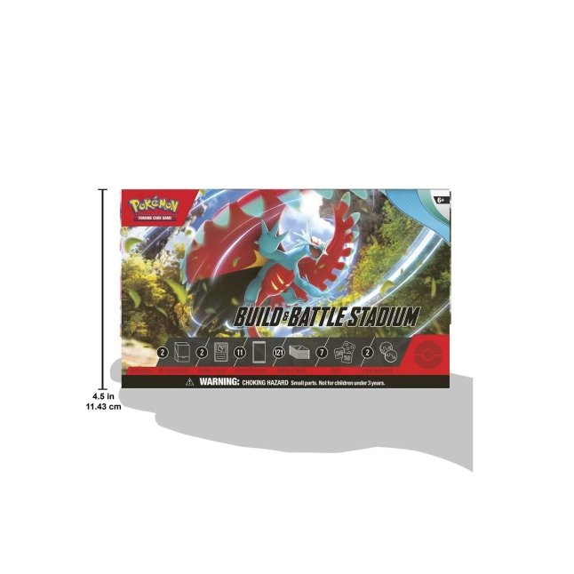 Pokemon TCG Scarlet & Violet: Paradox Rift - Build & Battle Stadium Roaring Moon en Ingles