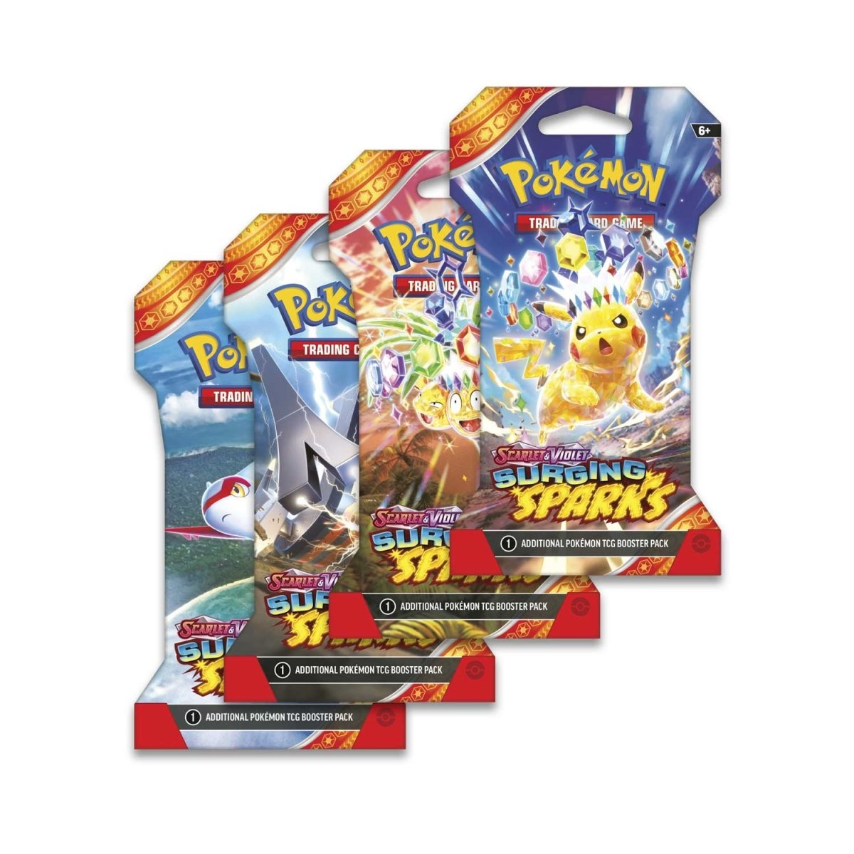 Pokemon TCG Escarlata y Purpura: Chispas Fulgurantes - Sleeved Booster En Español