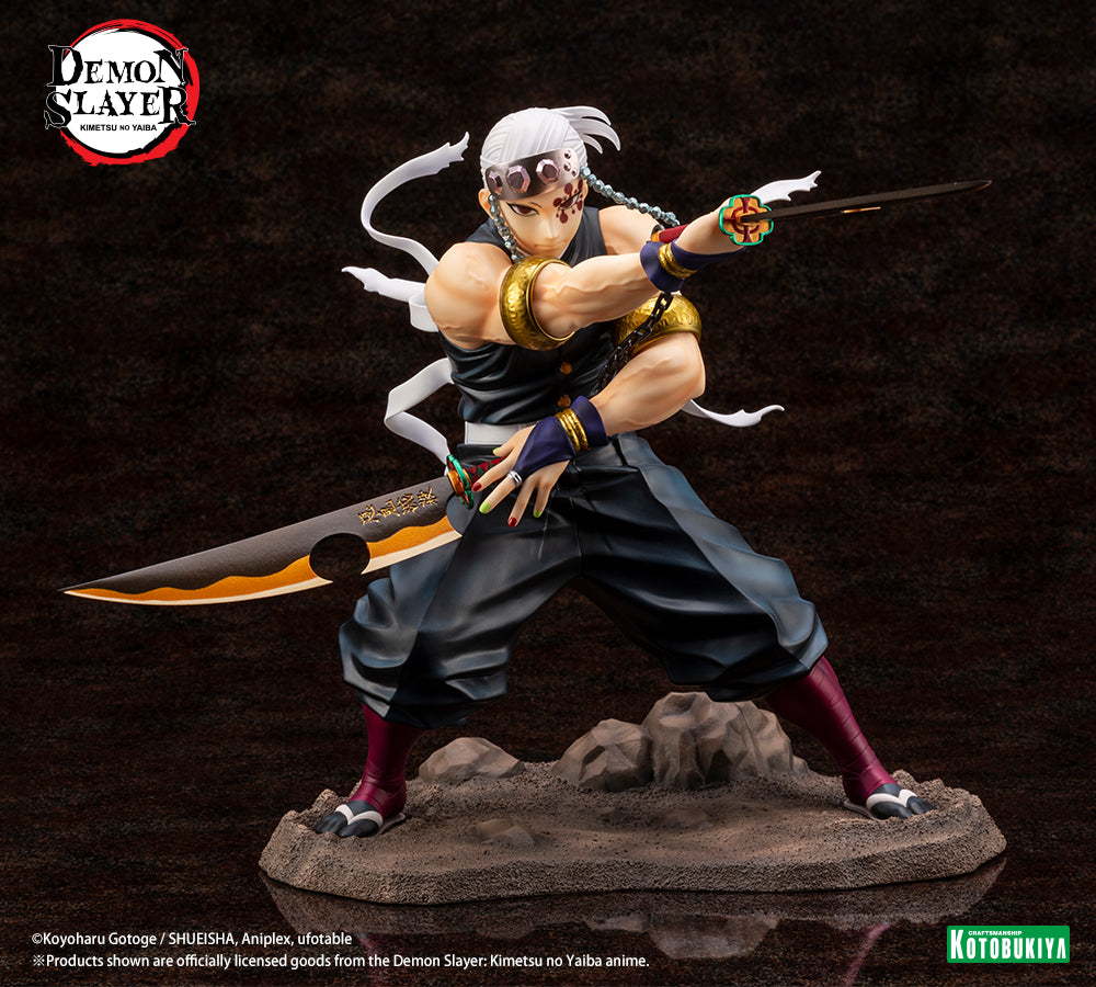 Kotobukiya ARTFX J: Demon Slayer - Tengen Uzui Escala 1/8