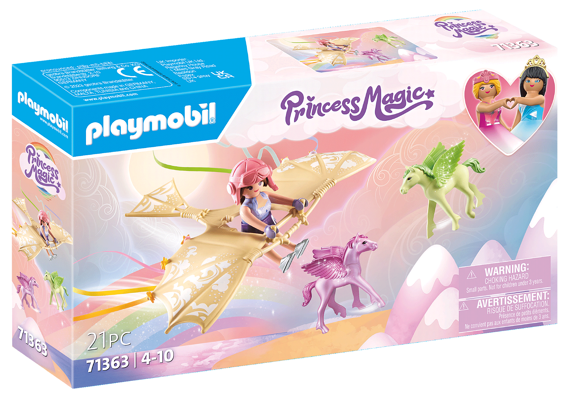 Playmobil Princess Magic: Paseo con Pegasos 71363