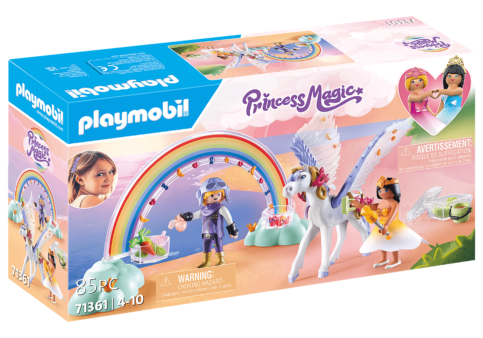 Playmobil Princess Magic: Pegaso con Arcoiris 71361