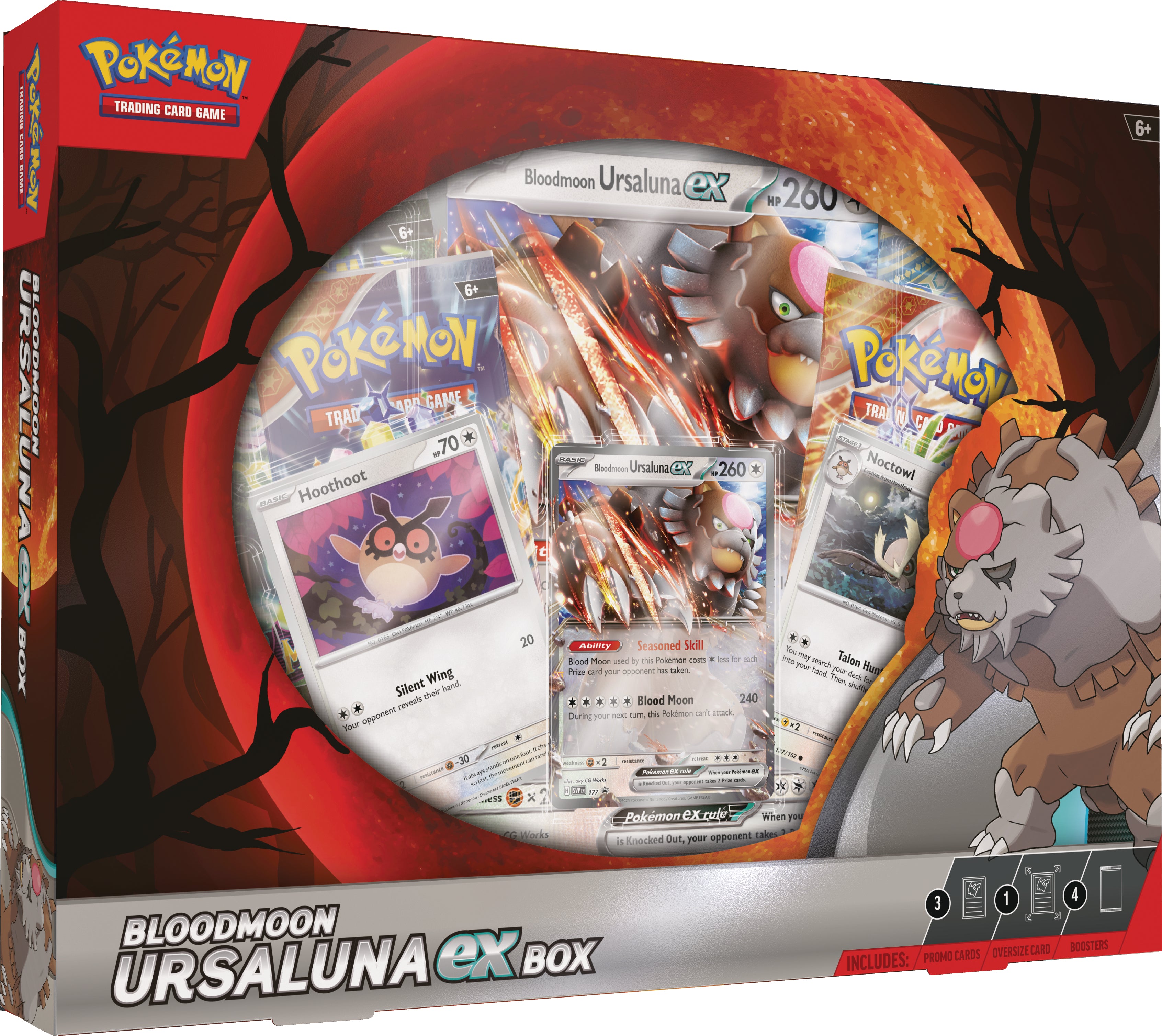 Pokemon TCG: Bloodmoon Ursaluna ex Box En Ingles