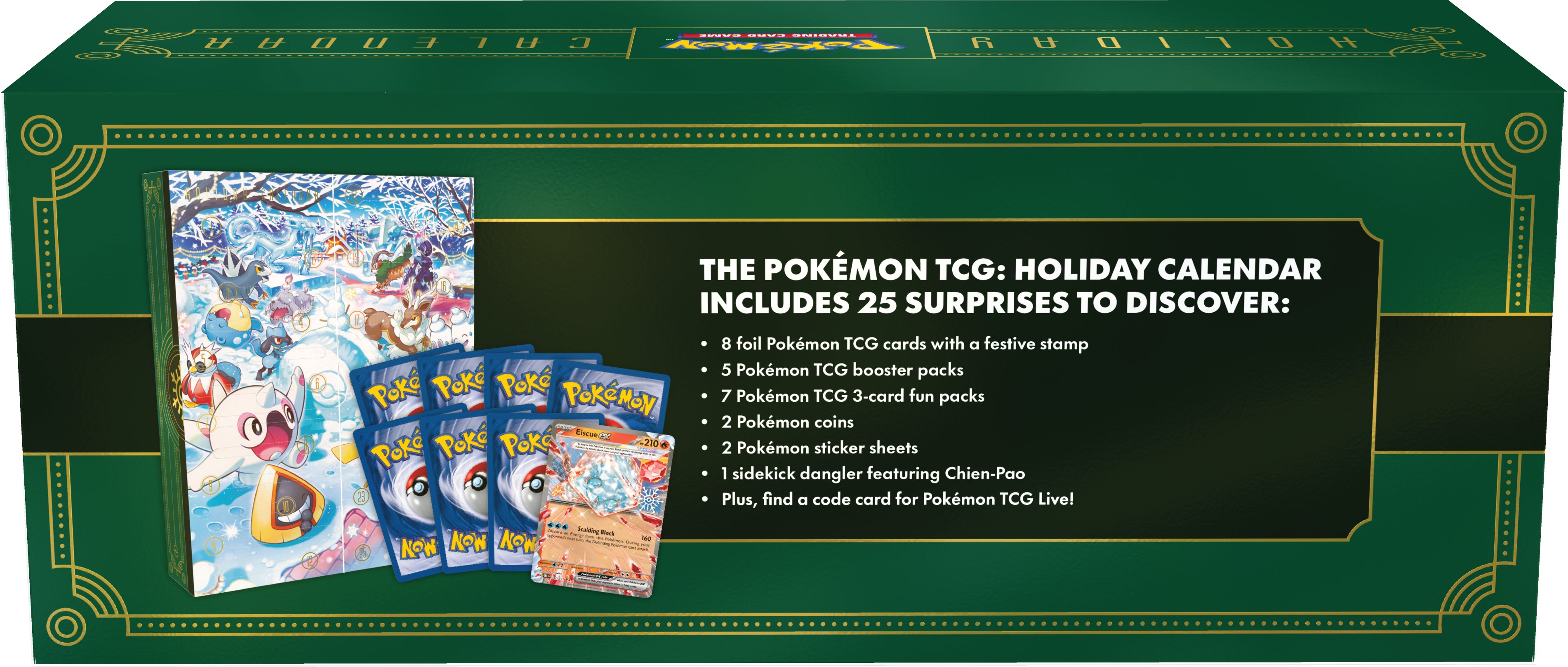 Pokemon TCG: Holiday Calendar 2024 En Ingles