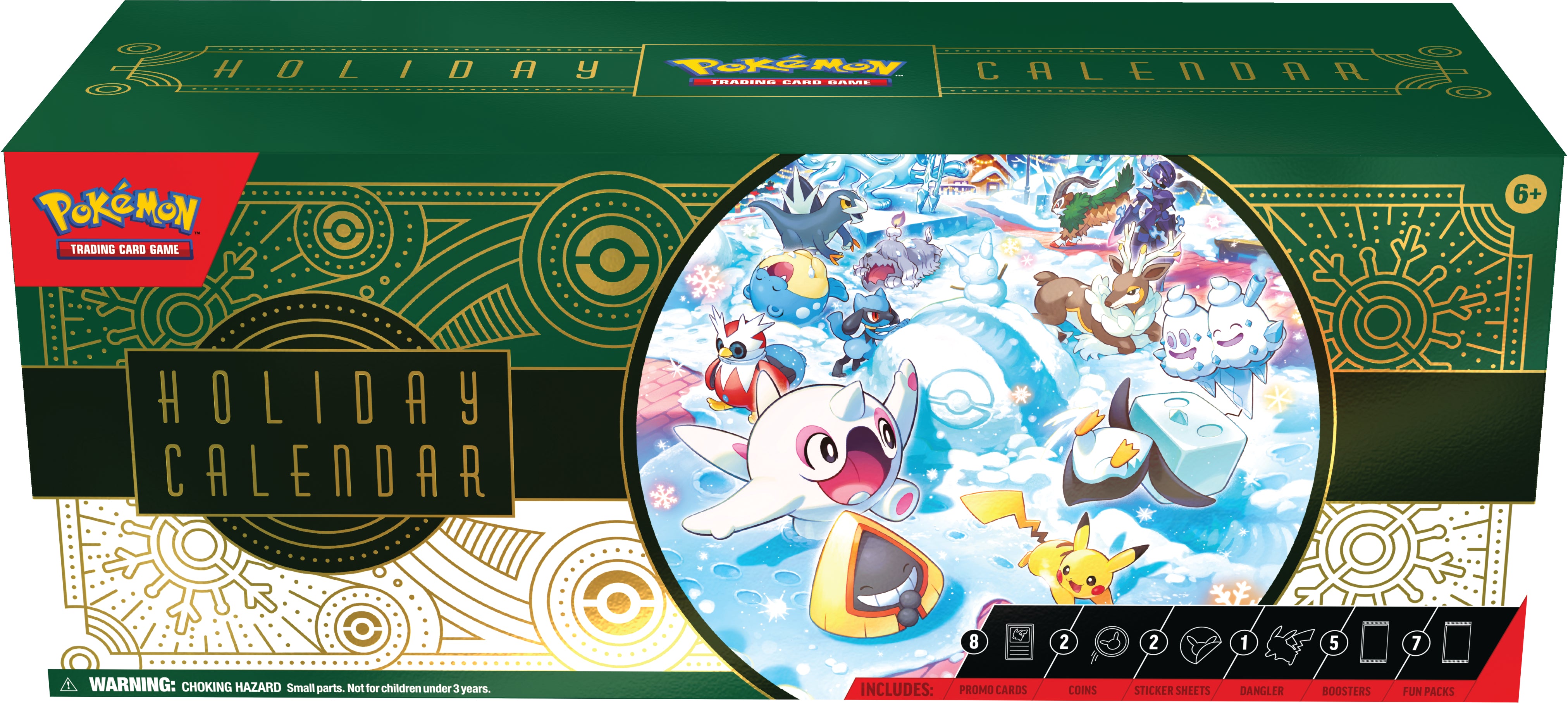 Pokemon TCG: Holiday Calendar 2024 En Ingles