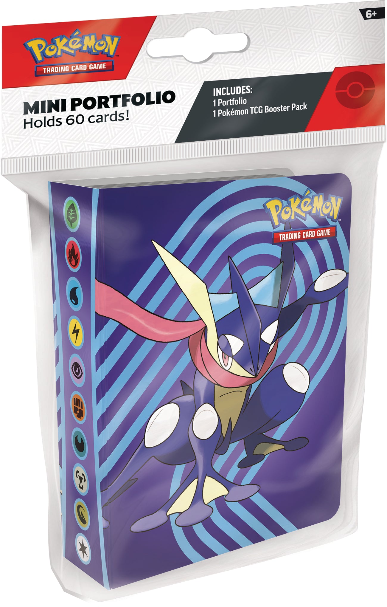 Pokemon TCG: Mini Album 2024 Greninja Con Booster En Ingles