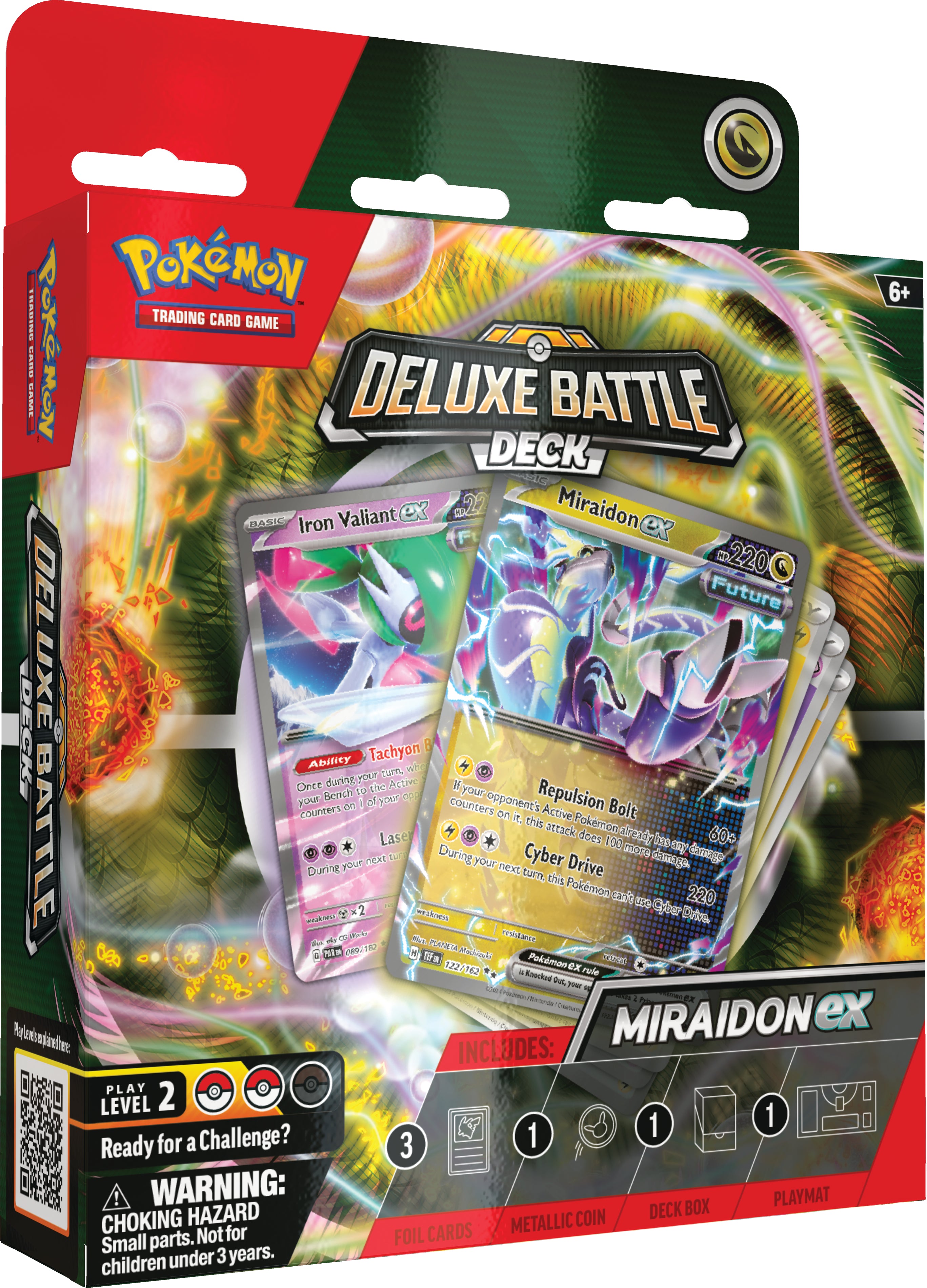 Pokemon TCG: Koraidon o Miraidon ex Deluxe Battle Deck En Ingles Surtido