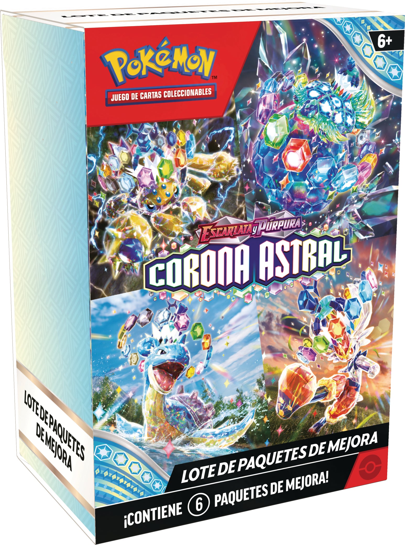 Pokemon TCG Escarlata y Purpura: Corona Astral - Booster Bundle 6 Pack En Español