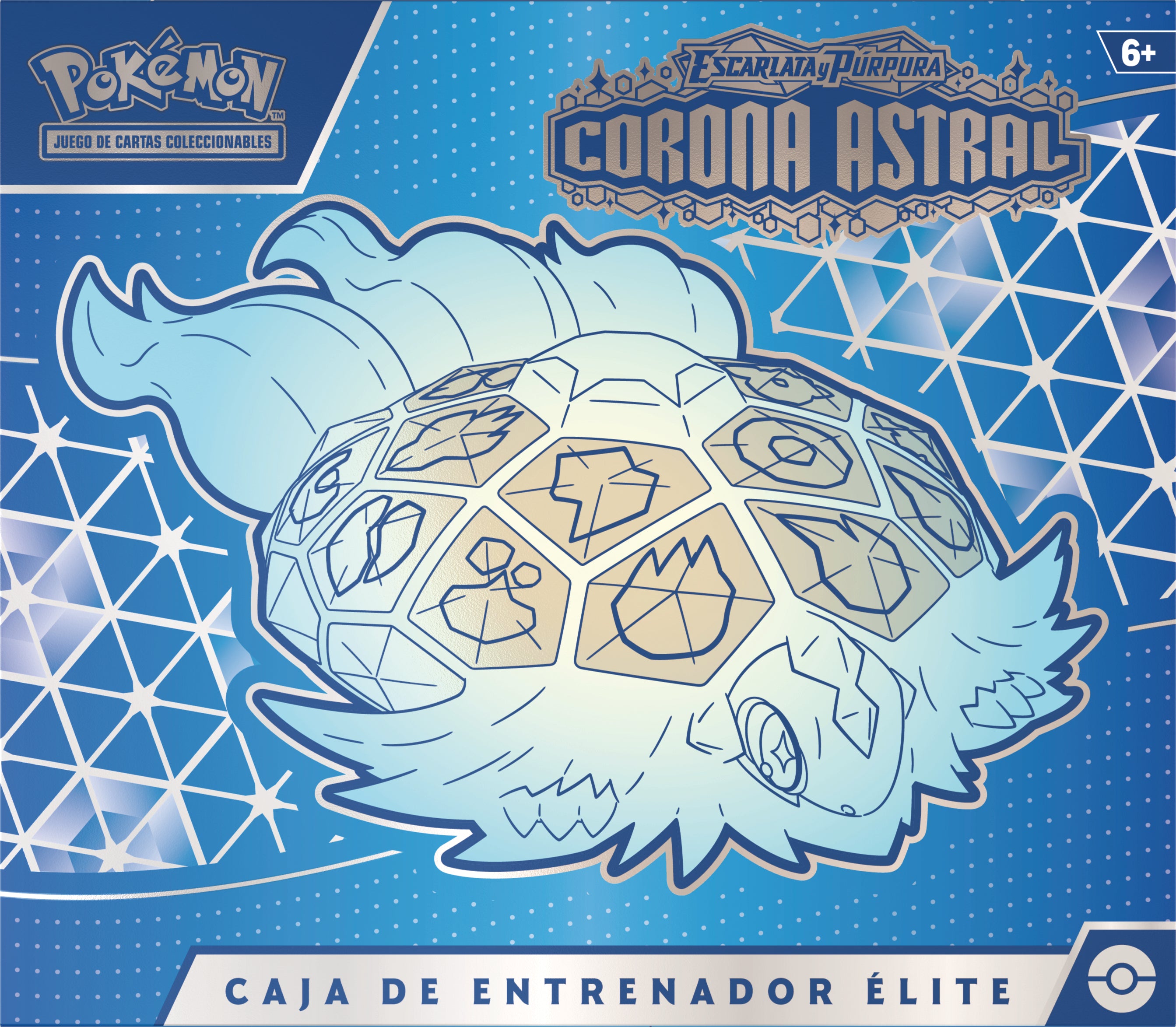 Pokemon TCG Escarlata y Purpura: Corona Astral - Elite Trainer Box Terapagos En Español