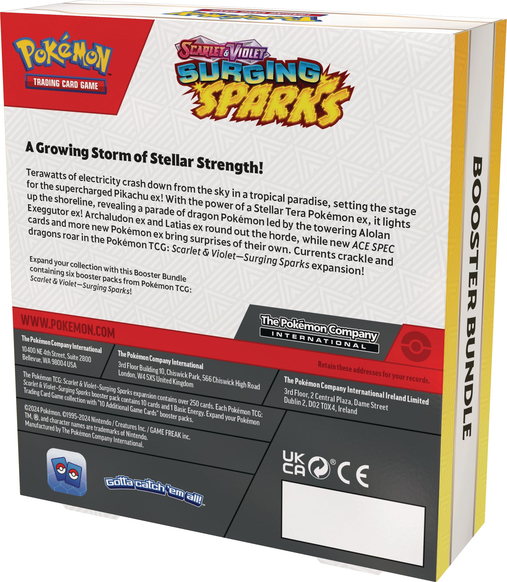 Pokemon TCG Scarlet & Violet: Surging Sparks - Booster Bundle 6 Pack En Ingles