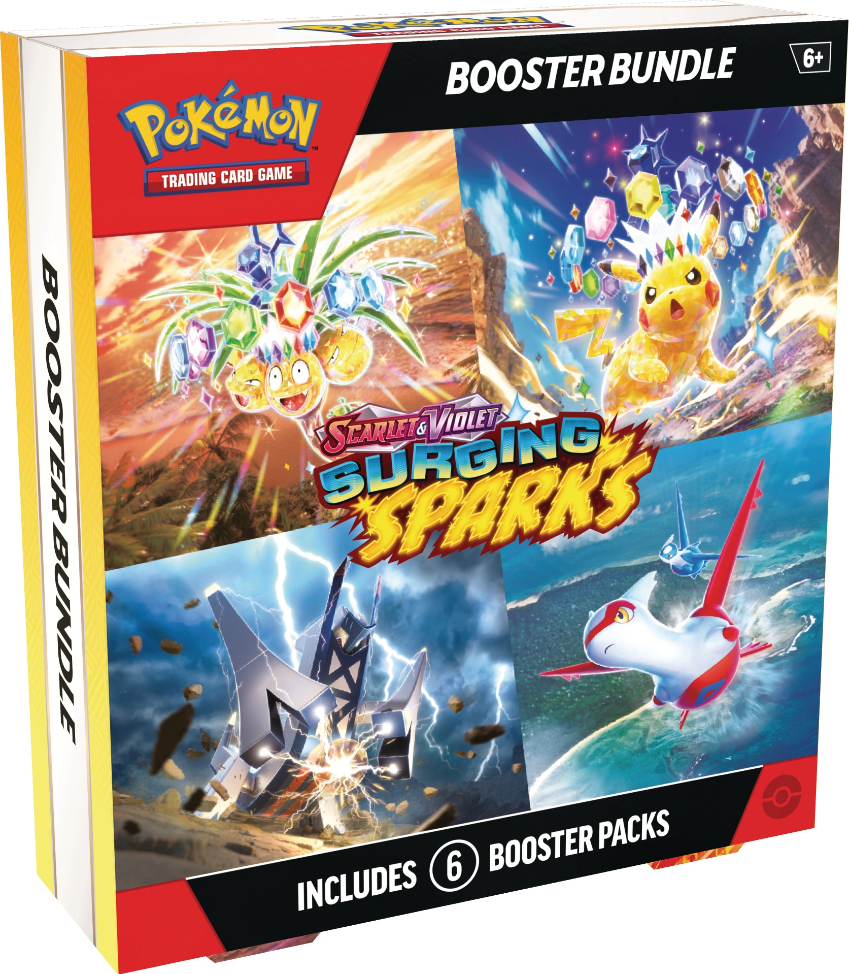 Pokemon TCG Scarlet & Violet: Surging Sparks - Booster Bundle 6 Pack En Ingles