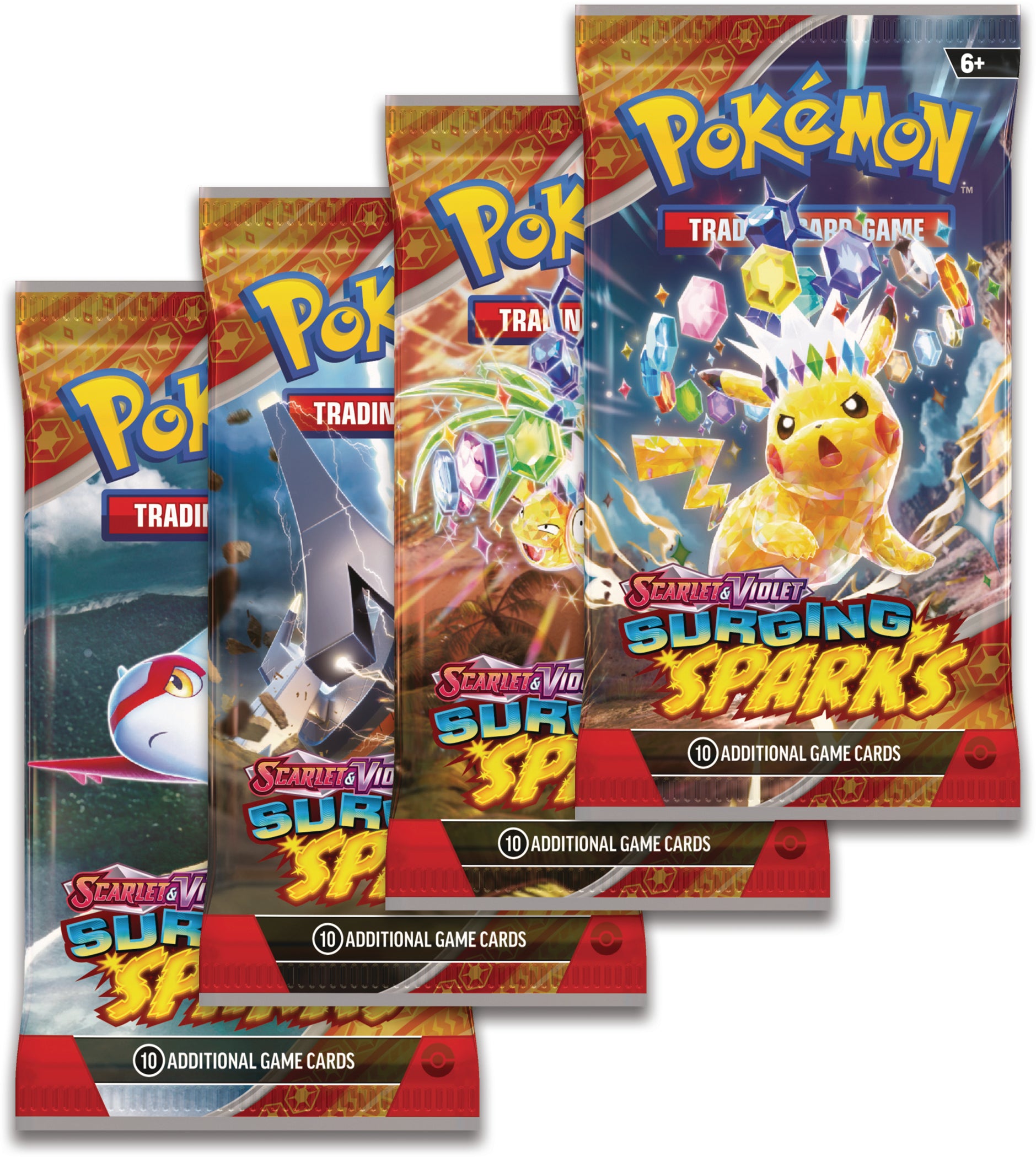 Pokemon TCG Scarlet & Violet: Surging Sparks - Booster En Ingles