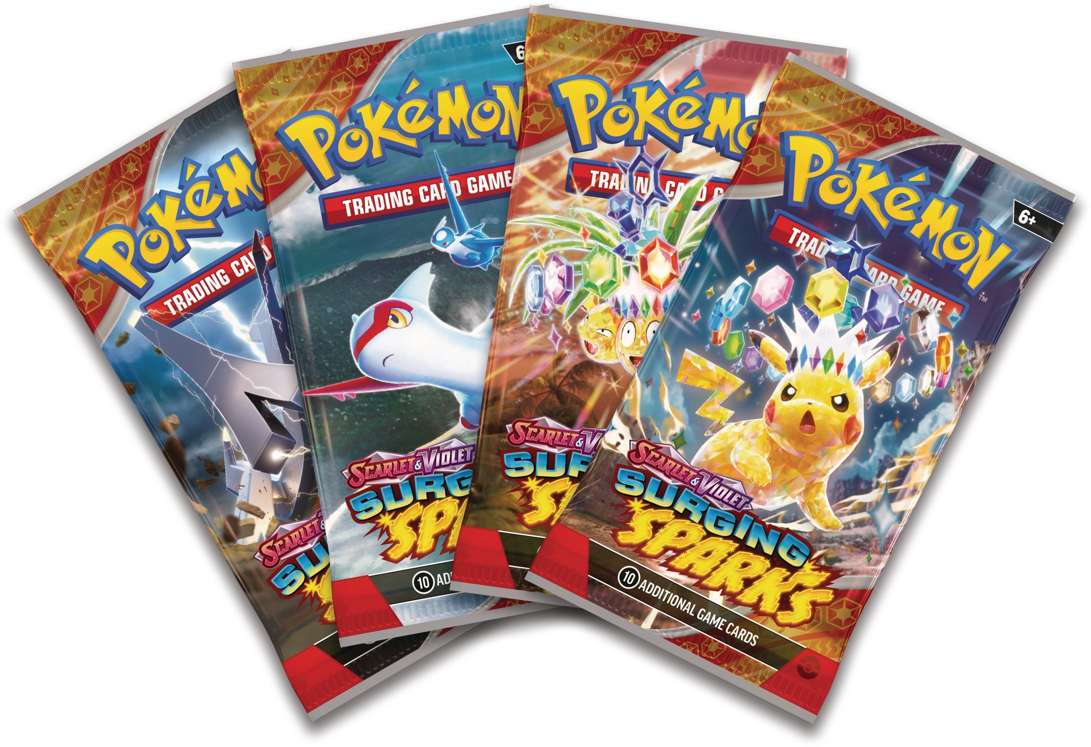 Pokemon TCG: Scarlet & Violet - Surging Sparks - Build & Battle Box En Ingles