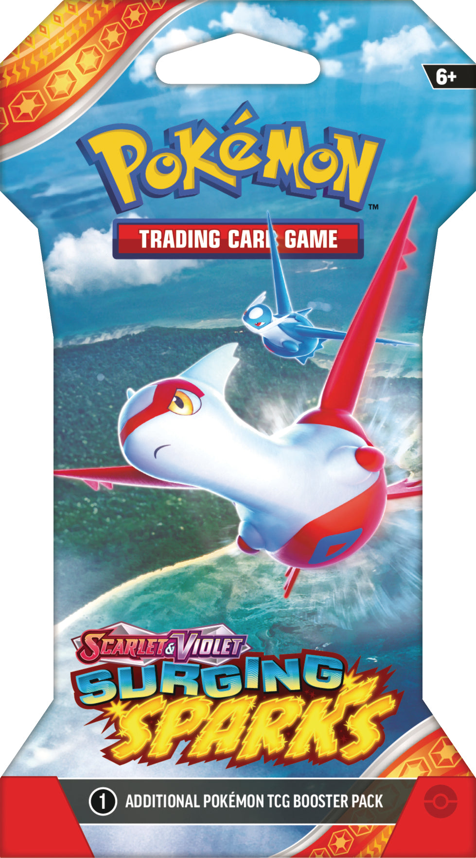 Pokemon TCG Scarlet & Violet: Surging Sparks - Sleeved Booster En Ingles