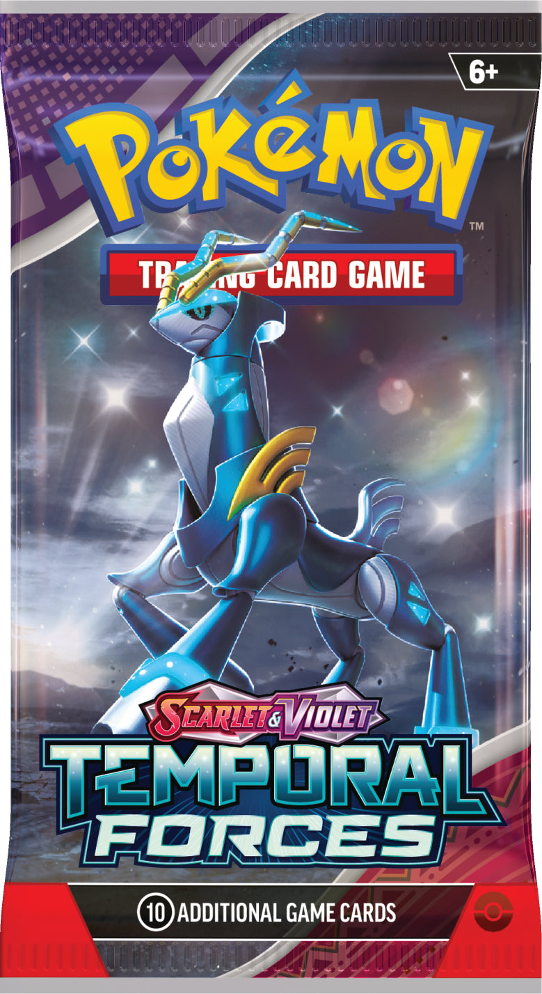 Pokemon TCG Scarlet & Violet: Temporal Forces - Booster En Ingles