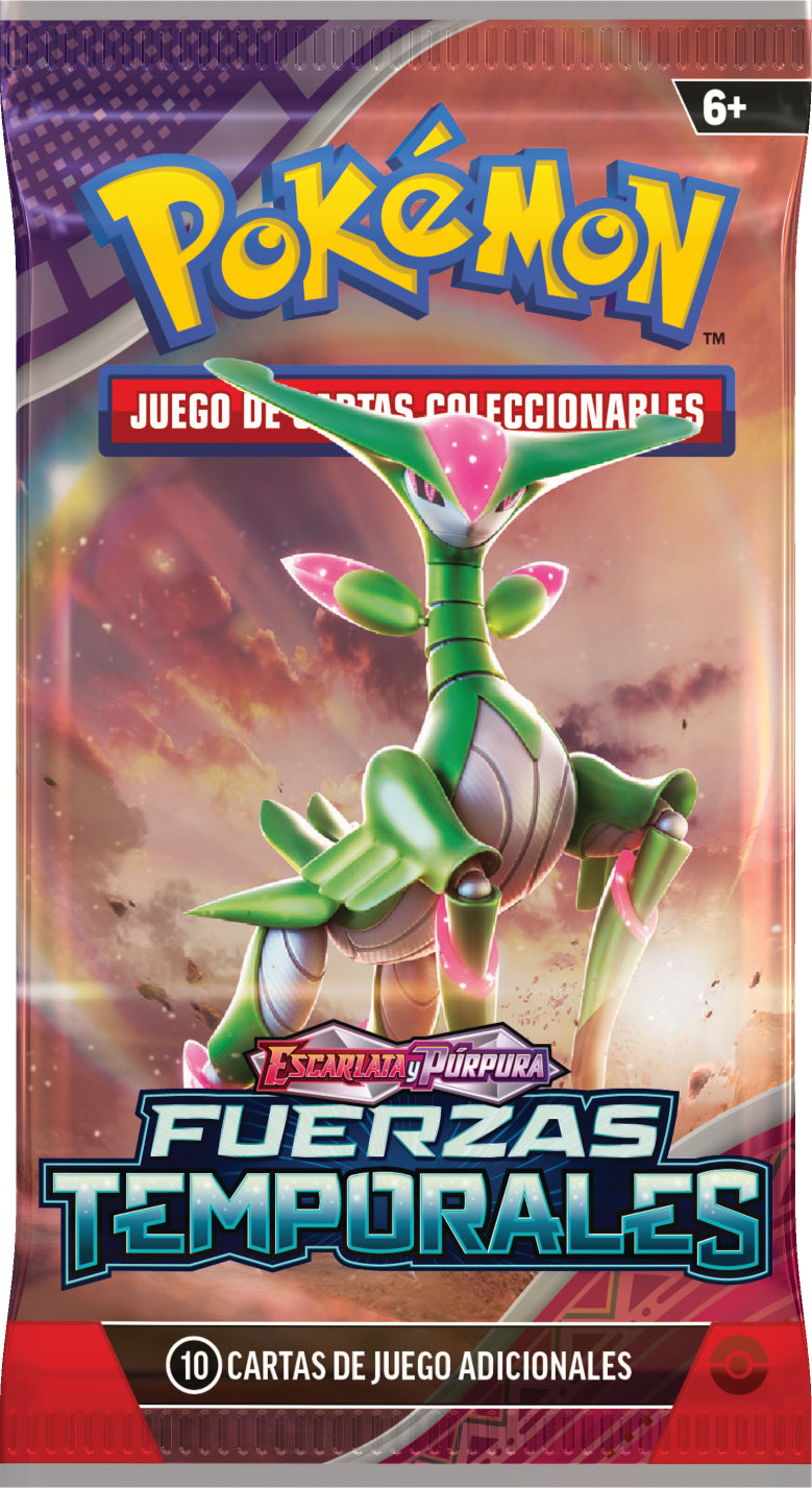 Pokemon TCG Escarlata y Purpura: Fuerzas Temporales - Booster En Español