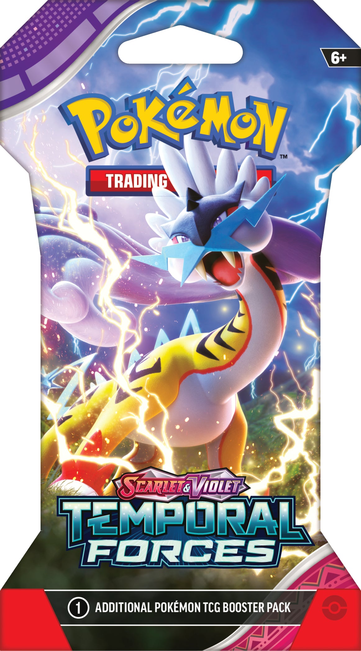 Pokemon TCG Scarlet & Violet: Temporal Forces - Sleeved Booster En Ingles