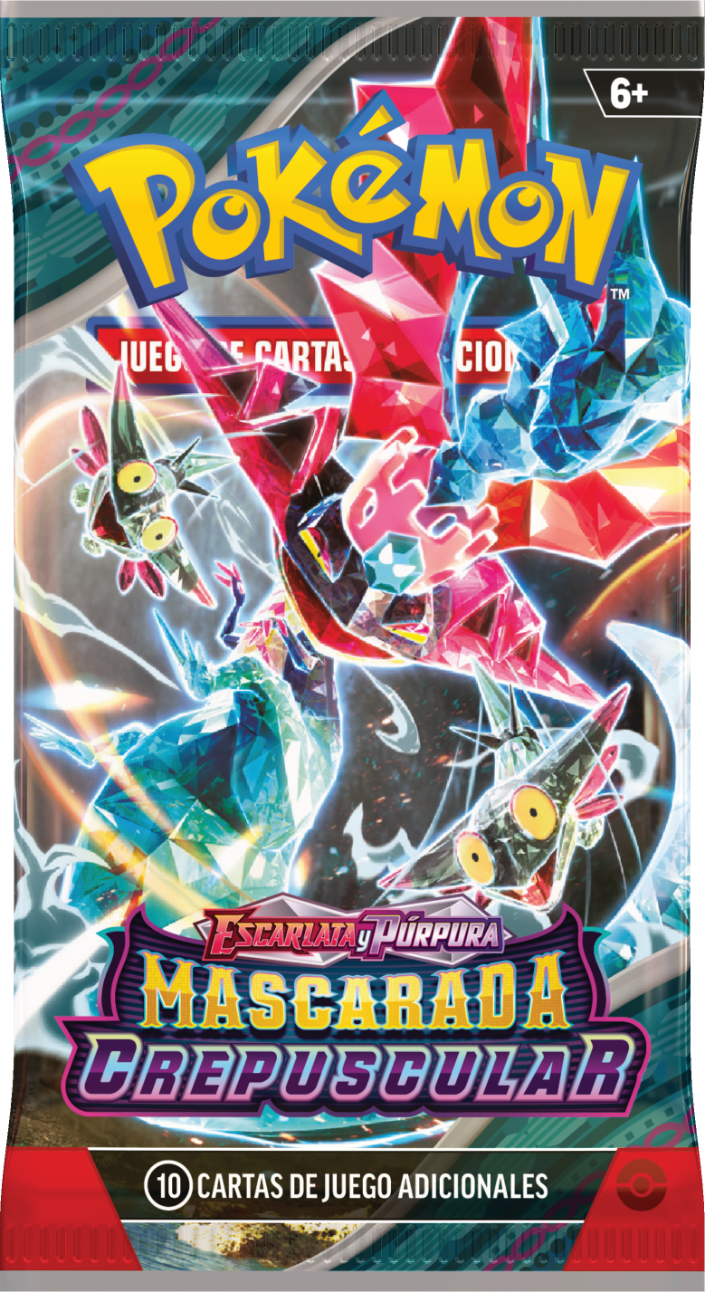 Pokemon TCG Escarlata y Purpura: Mascarada Crepuscular - Booster En Español