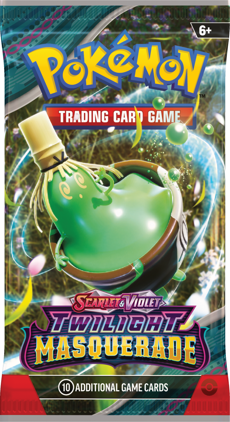 Pokemon TCG Scarlet & Violet: Twilight Masquerade - Booster En Ingles