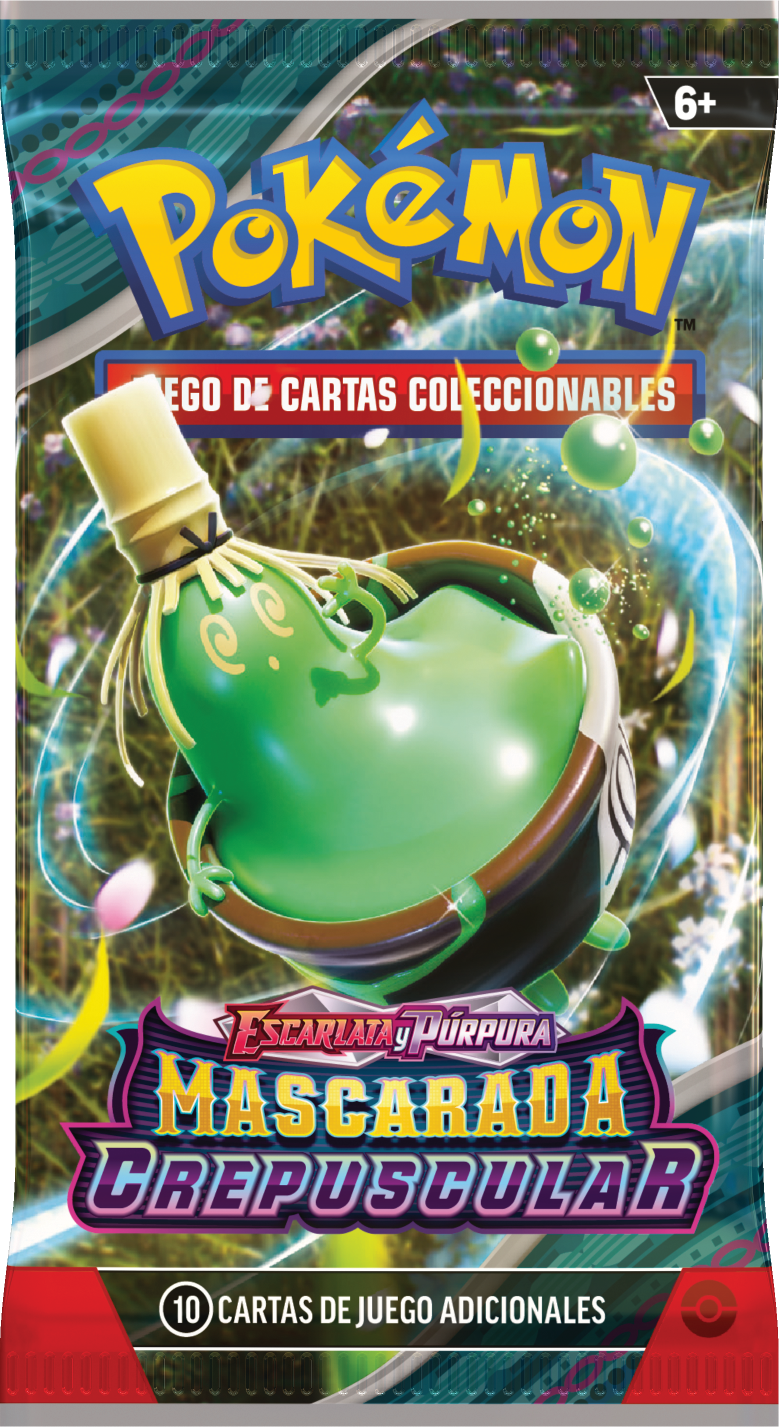 Pokemon TCG Escarlata y Purpura: Mascarada Crepuscular - Booster En Español