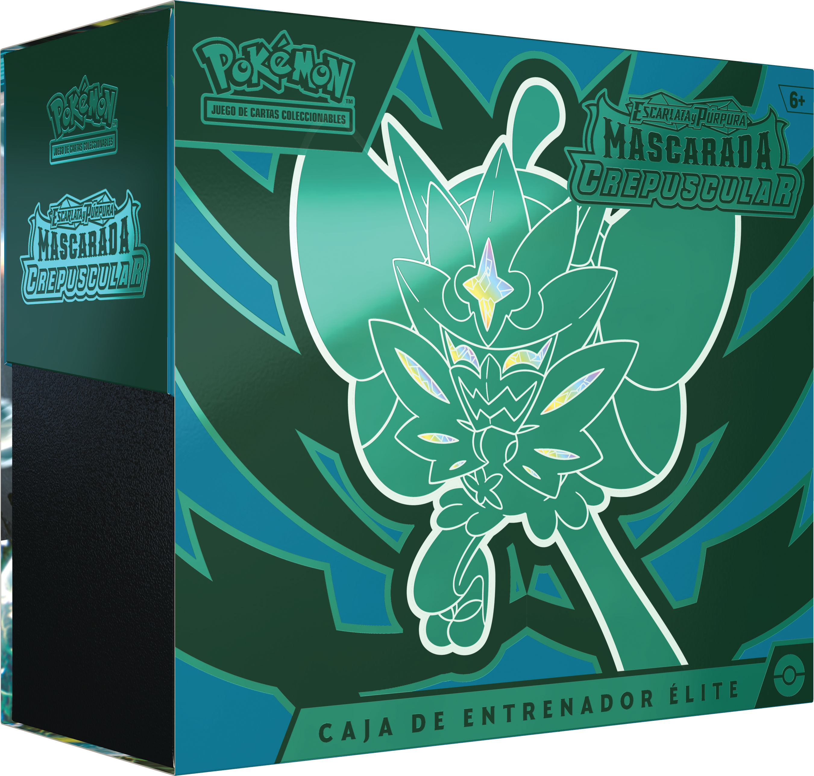 Pokemon TCG Escarlata y Purpura: Mascarada Crepuscular - Elite Trainer Box Ogerpon En Español