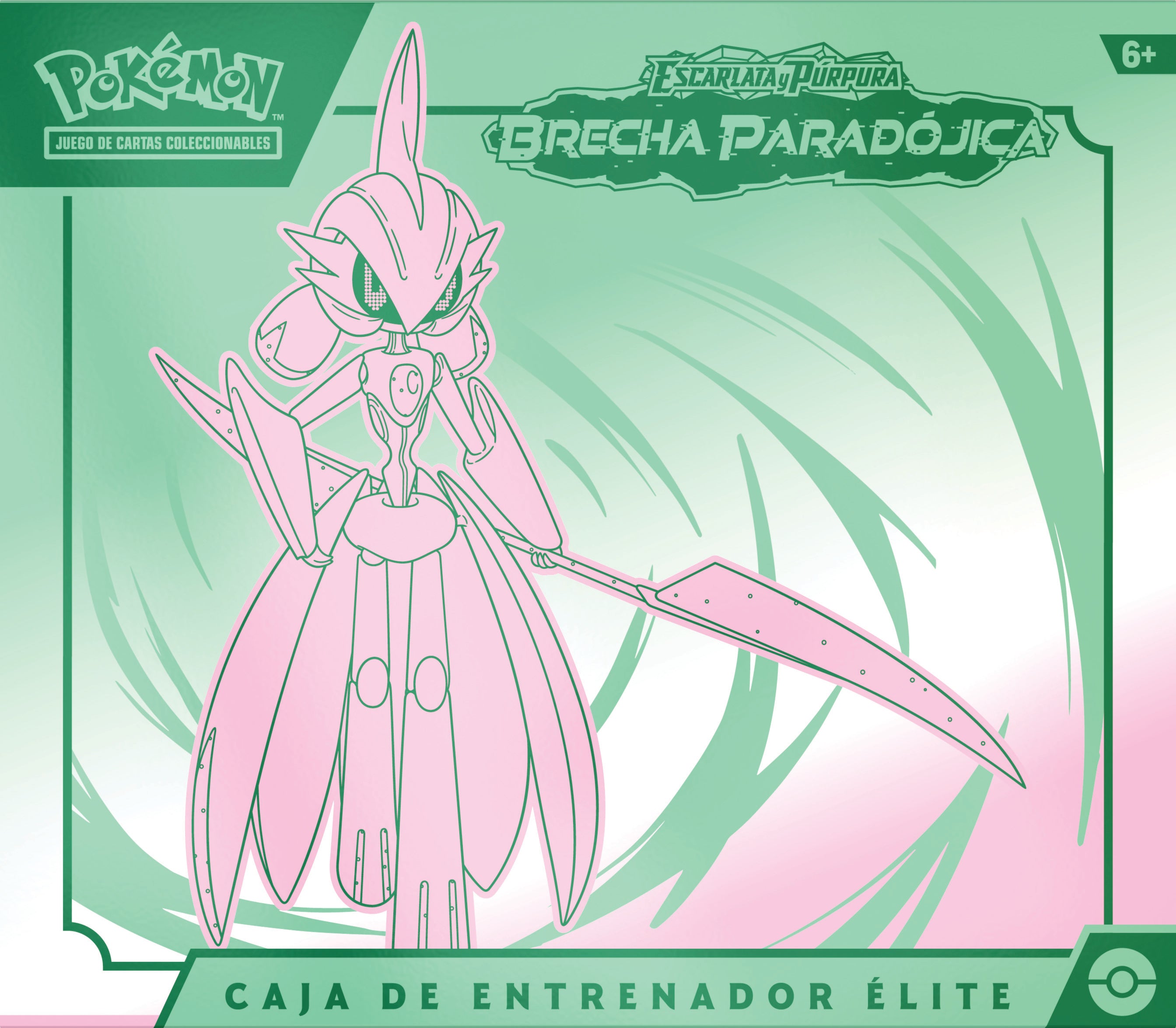 Pokemon TCG Scarlet & Violet: Paradox Rift - Elite Trainer Box Ferropaladin en Español