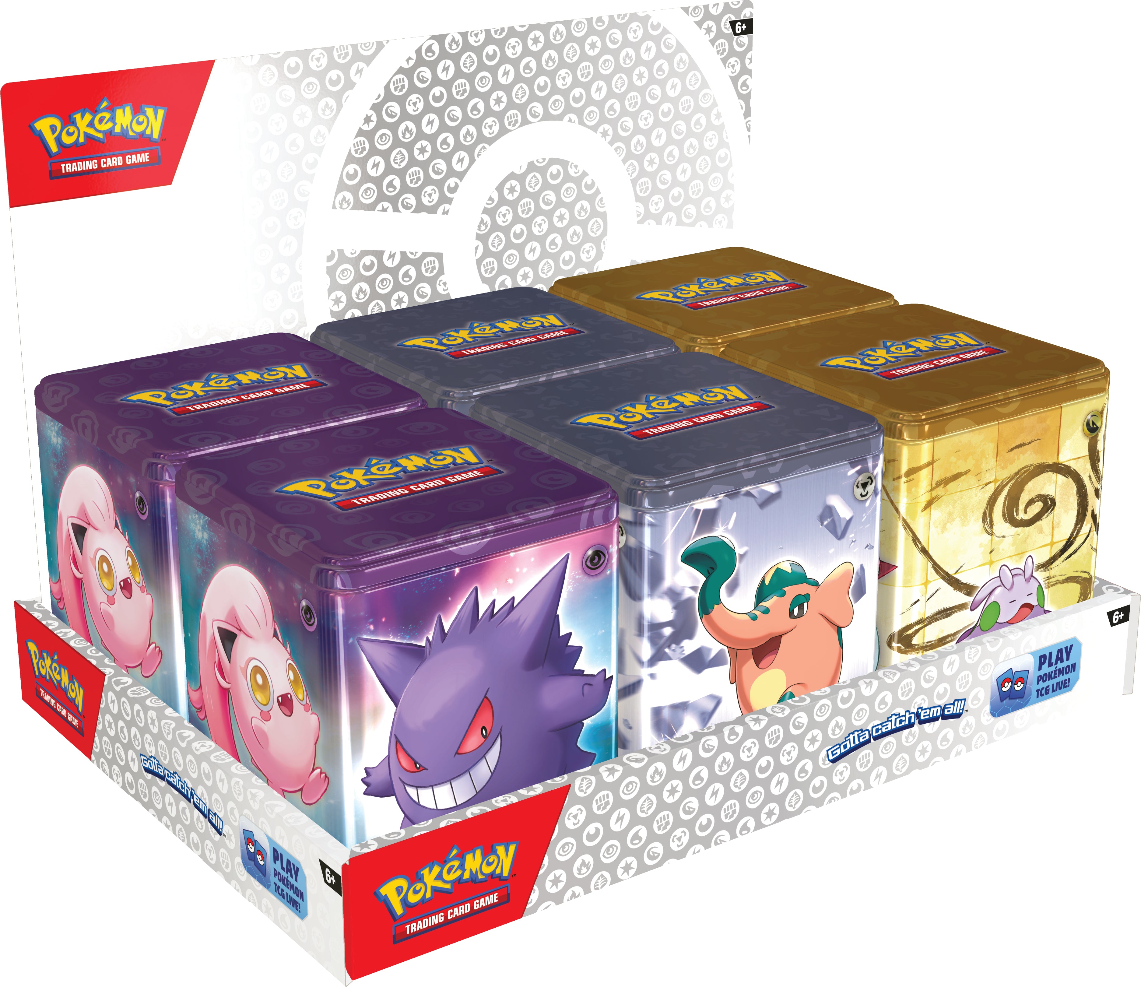 Pokemon TCG Scarlet & Violet: Stacking Tin 2024 En Ingles