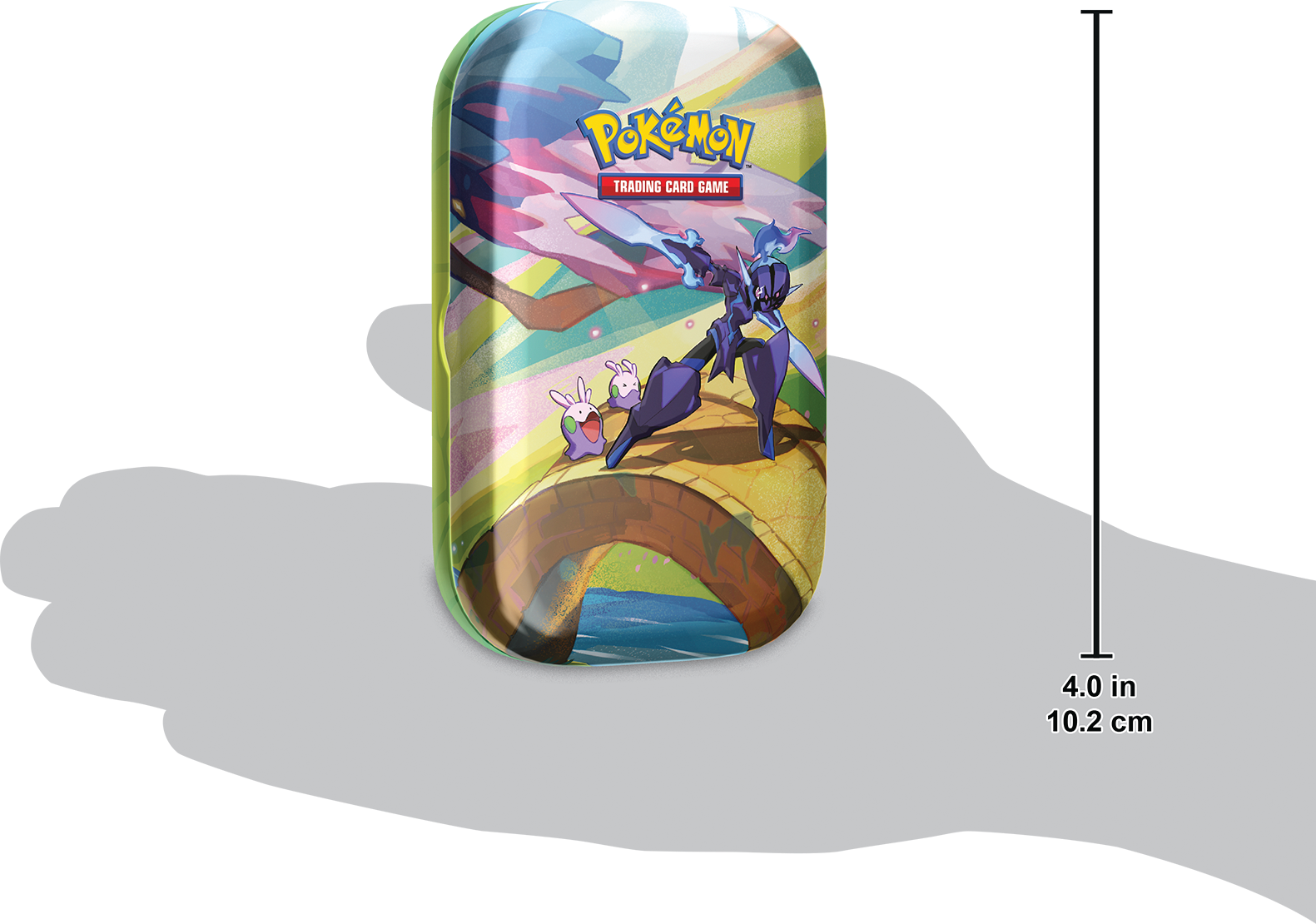 Pokemon TCG Scarlet & Violet: Vibrant Paldea - Ceruledge con Goomy Mini Tin En Ingles