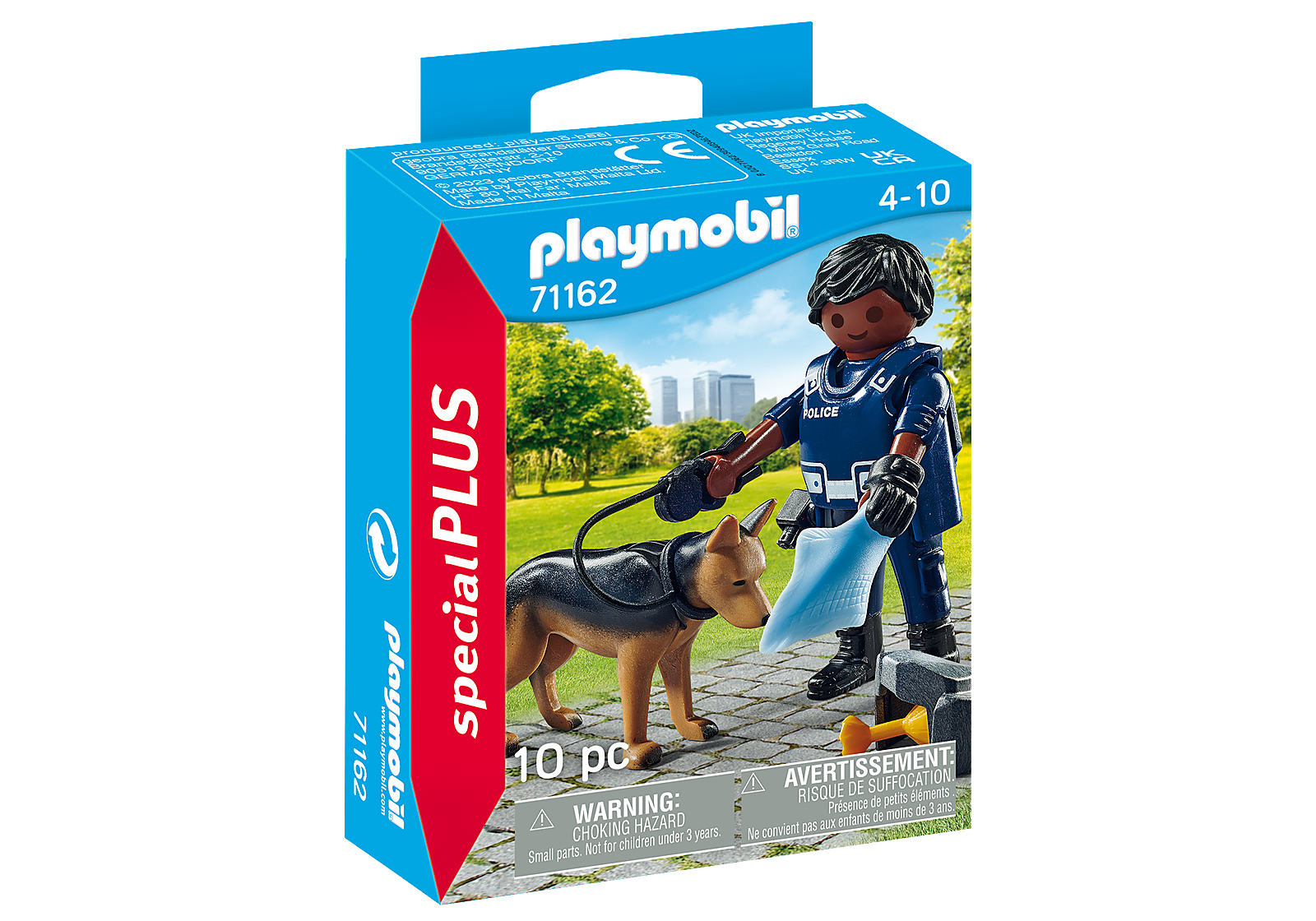 Playmobil Specials Plus: Policia Con Perro 71162