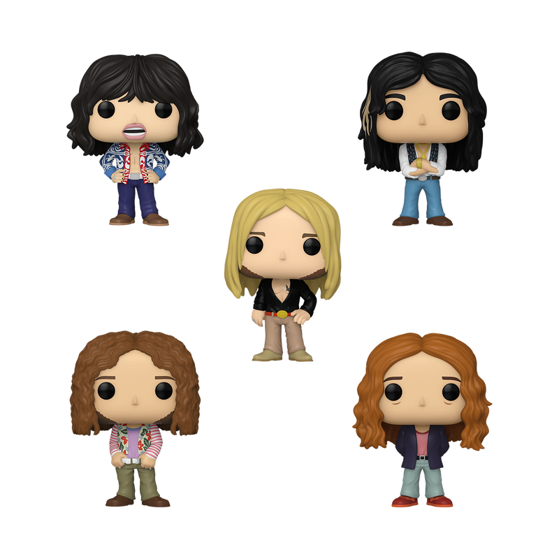 Funko Pop Rocks: Aerosmith - Banda Completa 5 Pack