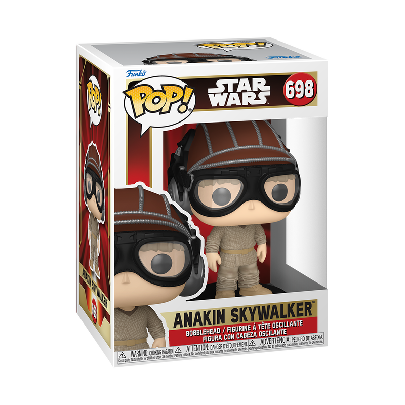 Funko Pop Star Wars: La Amenaza Fantasma - Anakin con Casco