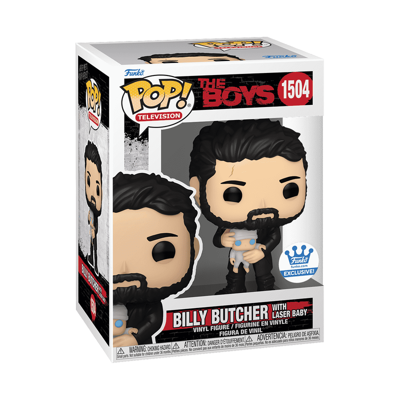 Funko Pop TV: The Boys - Billy Butcher con Bebe Laser Exclusivo Funko Shop