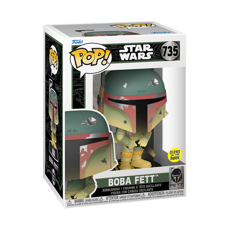 Funko Pop Star Wars: Legado De Jango Fett - Boba Fett Glow