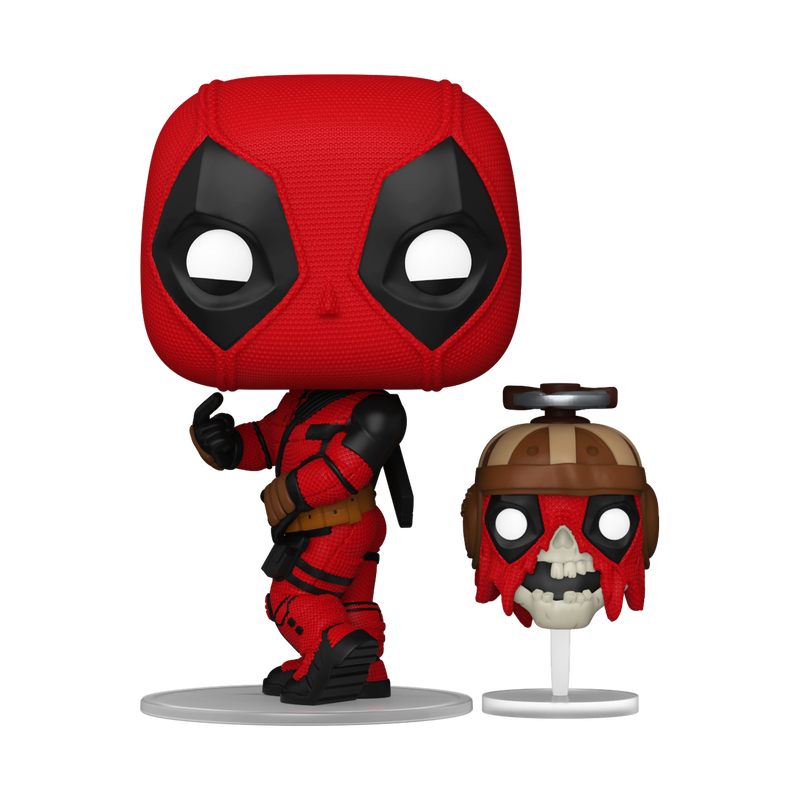 Funko Pop & Buddy: Deadpool y Wolverine - Deadpool y Headpool